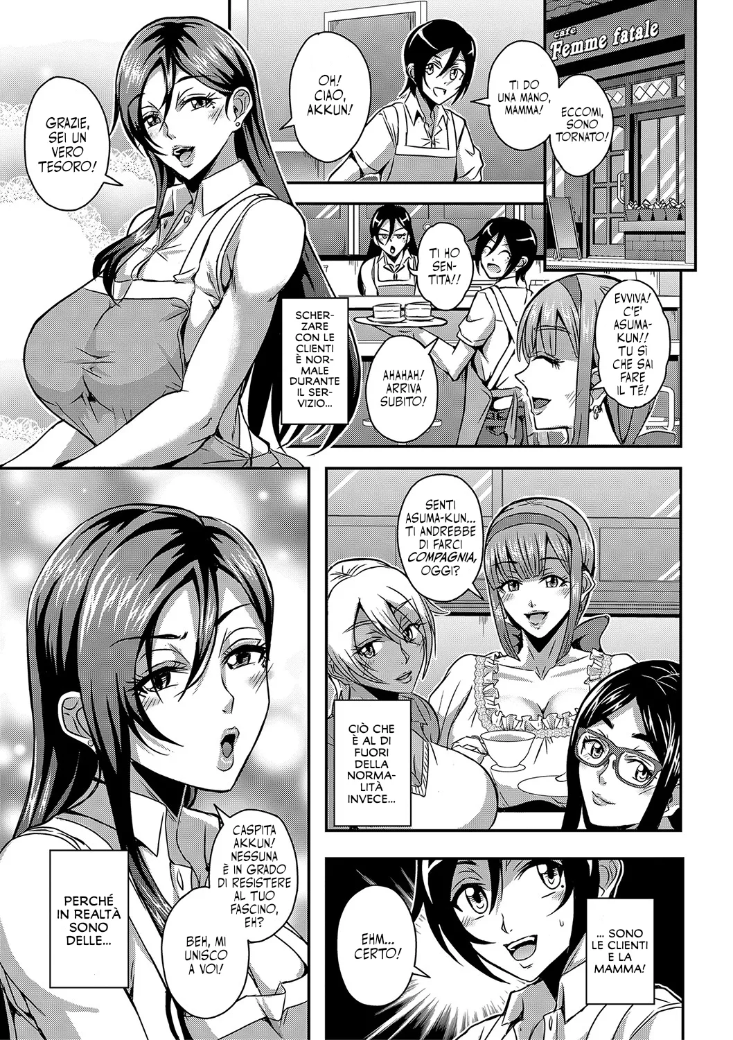 [Mifune Seijirou] Boku to Succubus Mama-tachi to no Harem Life | Alle Prese con la Mia Vita in un Harem di Mamme Succubi - Cap. 1-4 [Italian] [Hentai Fantasy] numero di immagine  46