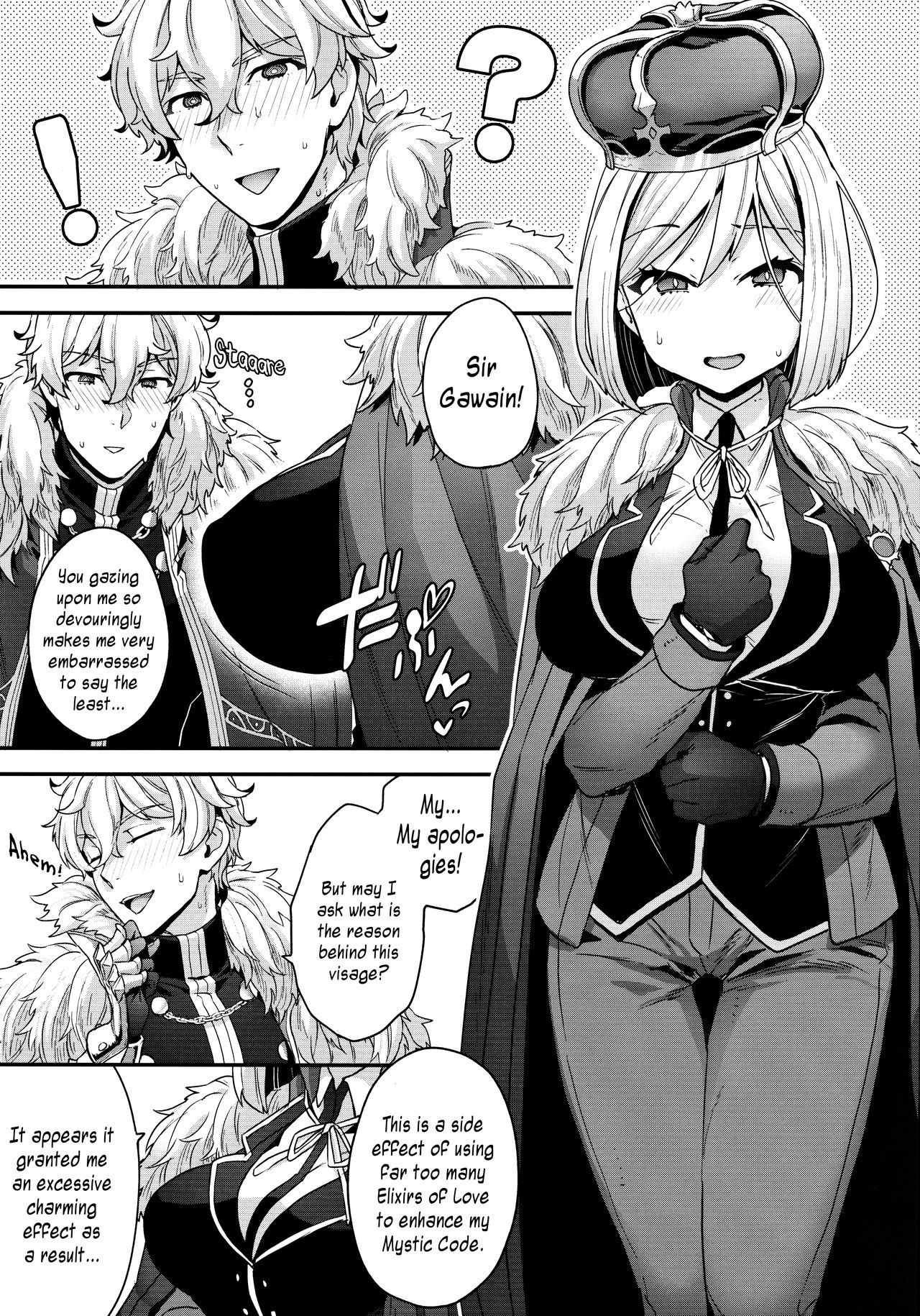 (Dai 27-ji ROOT4to5) [Sayonara Hornet (Yoshiragi)] ELIXIR OF LOVE (Fate/Grand Order) [English] [Pedy] 画像番号 4