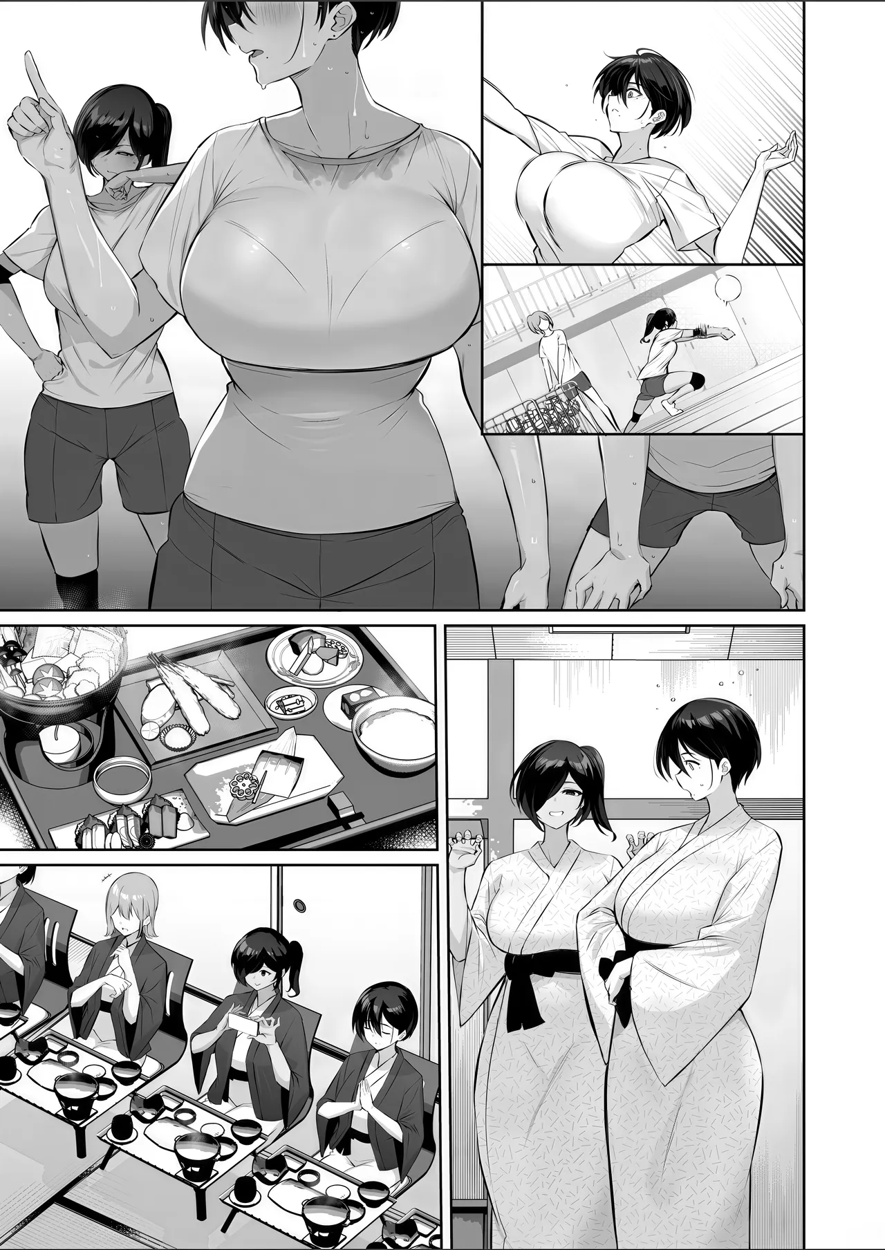 [Torinosu (Shingo.)] Mitsu Kan Gasshuku ~Danshi Buin no Gohoubi Mesu Onaho~ | 밀간합숙 ~남자부원의 포상암컷오나홀~ [Korean] 7eme image