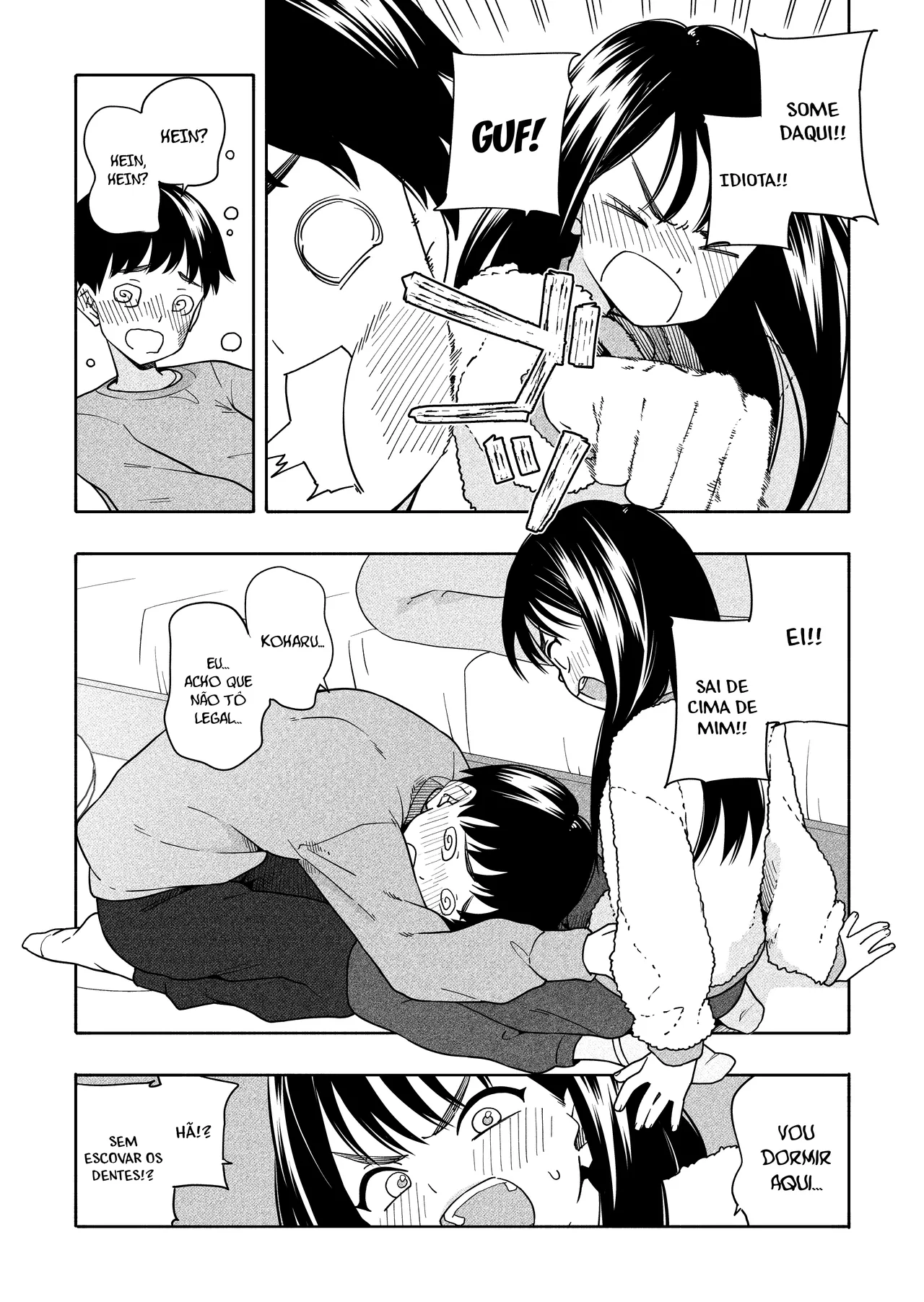 [Line Out (Kiiroi Tamago)] Yonayona Futari wa Warui koto | Noite Após Noite, Os Dois Aprontam [Portuguese-BR] [Jonas Rosa] 이미지 번호 12