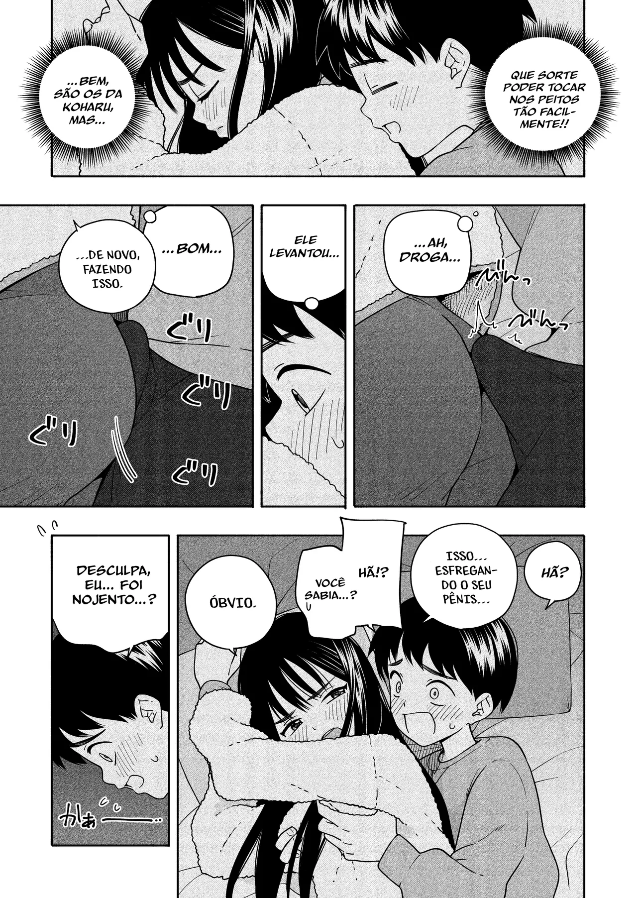 [Line Out (Kiiroi Tamago)] Yonayona Futari wa Warui koto | Noite Após Noite, Os Dois Aprontam [Portuguese-BR] [Jonas Rosa] 이미지 번호 26