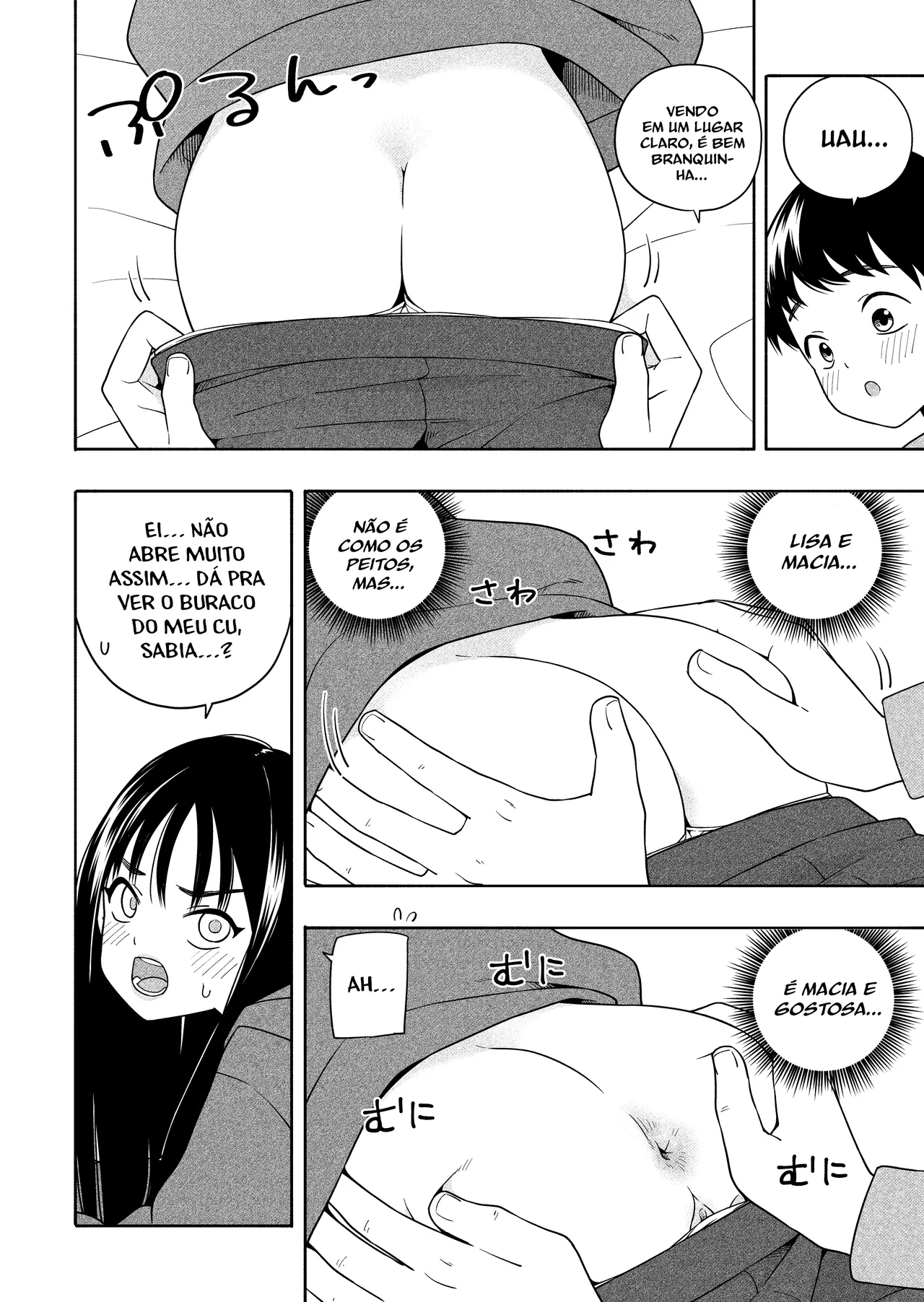 [Line Out (Kiiroi Tamago)] Yonayona Futari wa Warui koto | Noite Após Noite, Os Dois Aprontam [Portuguese-BR] [Jonas Rosa] 이미지 번호 47