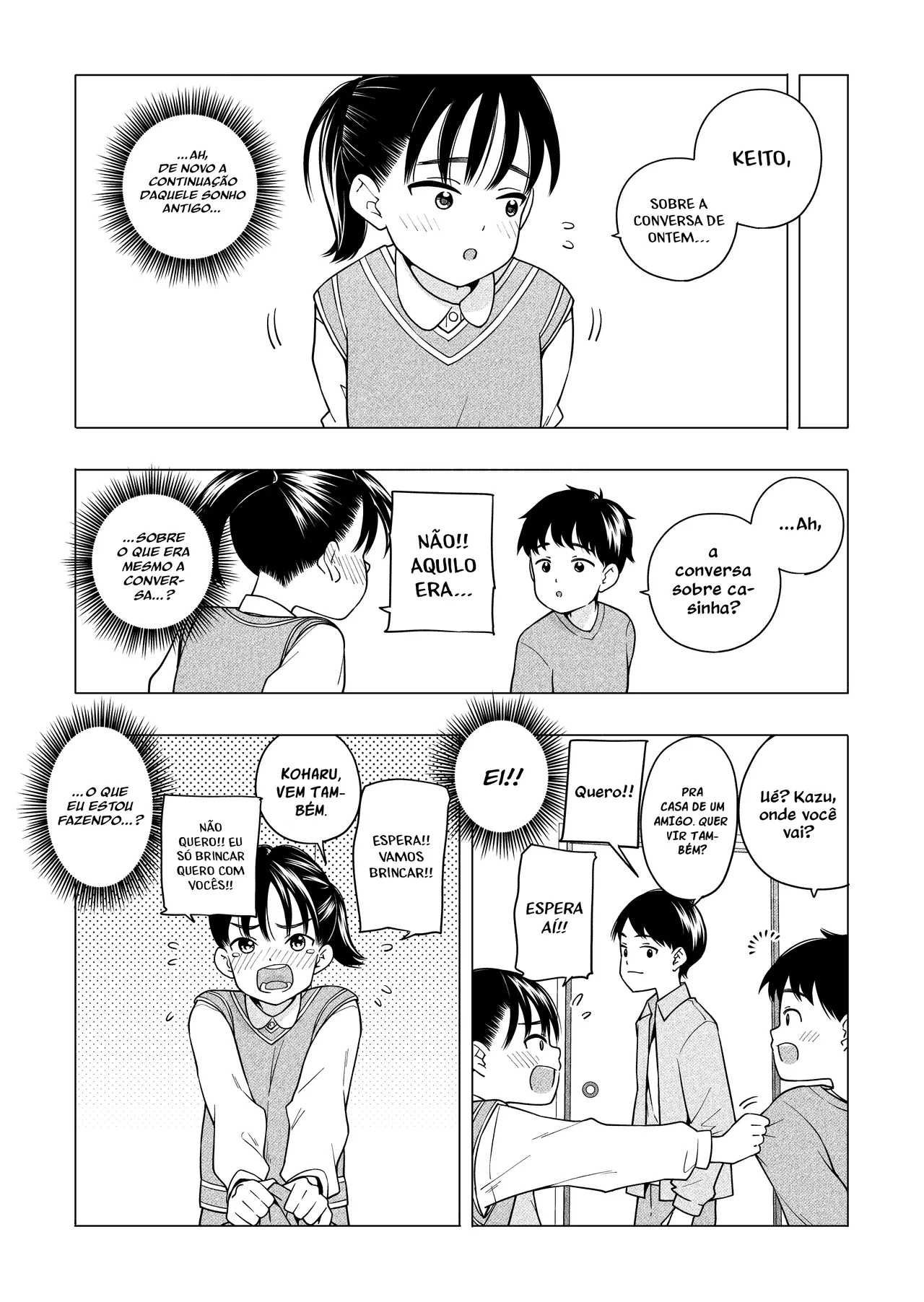 [Line Out (Kiiroi Tamago)] Yonayona Futari wa Warui koto | Noite Após Noite, Os Dois Aprontam [Portuguese-BR] [Jonas Rosa] 이미지 번호 65