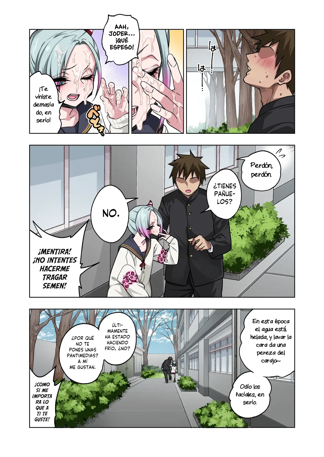 [Gujira 4 Gou (Gujira)] Tsuntsun Yankee-chan wa Yowayowa Chikubi o Ijireba Kekkou Nandemo Yarasete Kureru 3｜La Yankke que te Dejará Hacer Casi Cualquier Cosa Si Juegas con Sus Pezones Sensibles 3 [Spanish] [Traductor X] numero di immagine  8