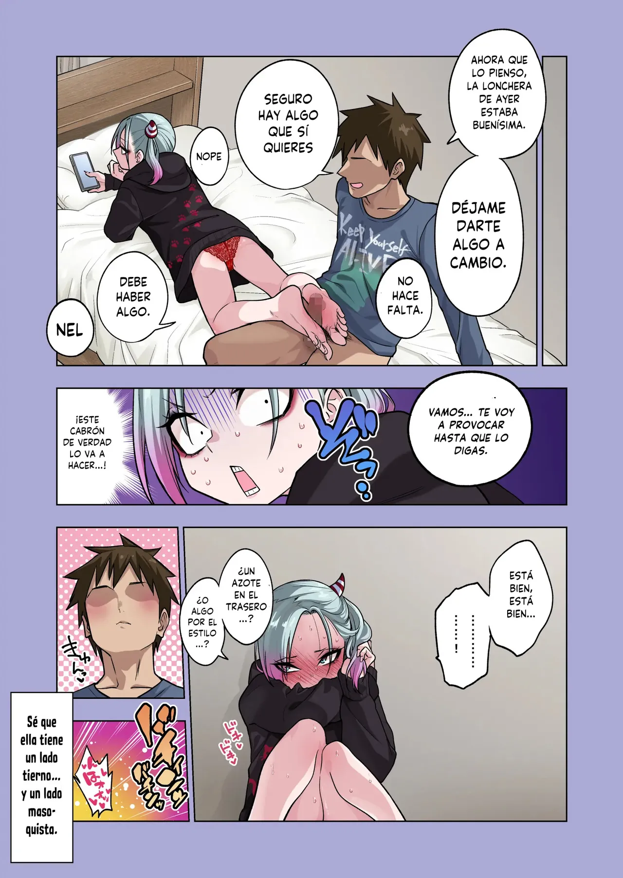 [Gujira 4 Gou (Gujira)] Tsuntsun Yankee-chan wa Yowayowa Chikubi o Ijireba Kekkou Nandemo Yarasete Kureru 3｜La Yankke que te Dejará Hacer Casi Cualquier Cosa Si Juegas con Sus Pezones Sensibles 3 [Spanish] [Traductor X] numero di immagine  26