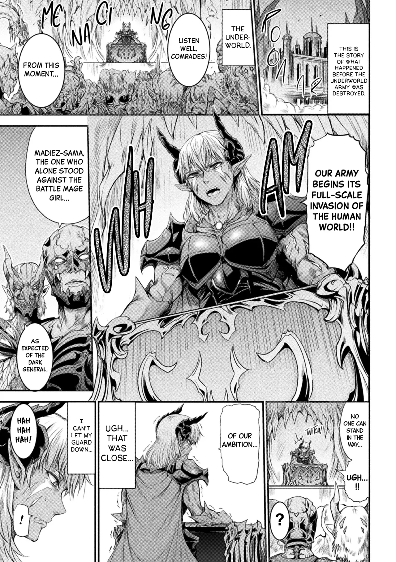 [Wasu] Matou Shoujo Azusa Ch.1-2 (Fallen Fantasy -Ochitaru Gensou-) [English] [Black Grimoires] [Decensored] [Digital] изображение № 23