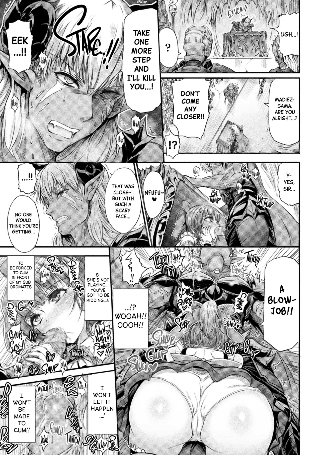 [Wasu] Matou Shoujo Azusa Ch.1-2 (Fallen Fantasy -Ochitaru Gensou-) [English] [Black Grimoires] [Decensored] [Digital] изображение № 27