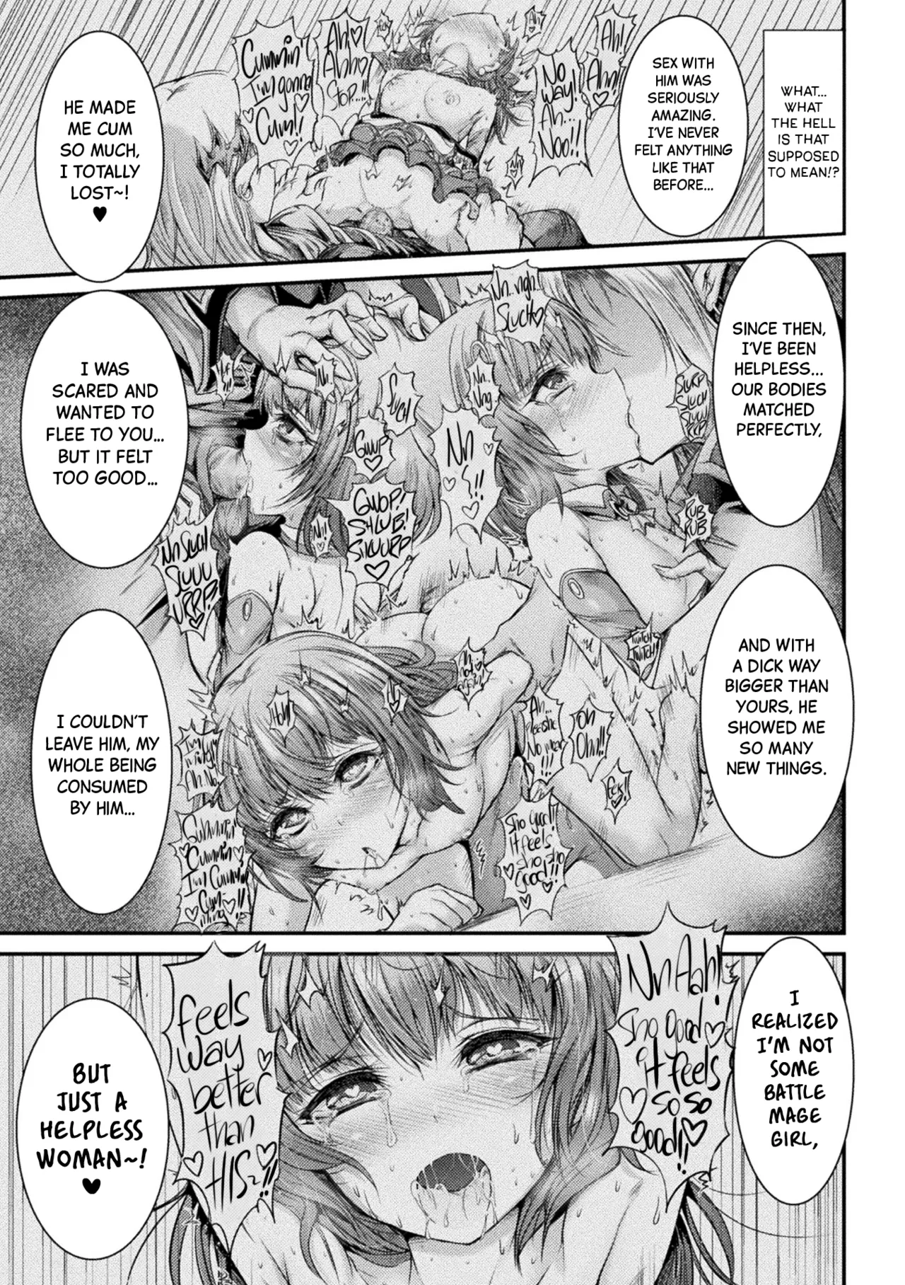 [Wasu] Matou Shoujo Azusa Ch.1-2 (Fallen Fantasy -Ochitaru Gensou-) [English] [Black Grimoires] [Decensored] [Digital] изображение № 39