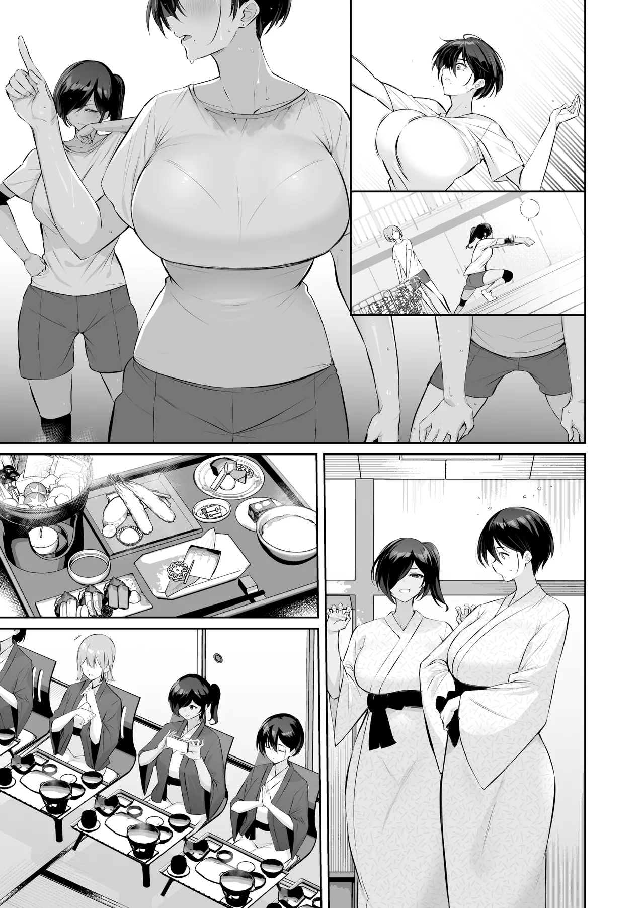 [Torinosu (Shingo.)] Mitsu Kan Gasshuku ~Danshi Buin no Gohoubi Mesu Onaho~ [Chinese][Amerins漢化] image number 7