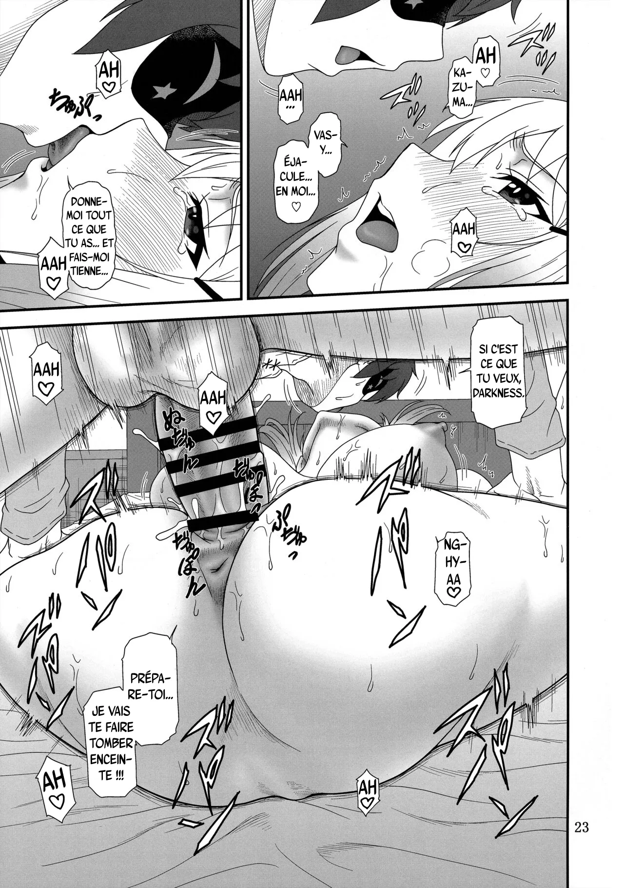 (C104) [Oretachi Misnon Ikka (Suhara Shiina)] Trouble Batsuness | Les troubles de batsuness (Kono Subarashii Sekai ni Syukufuku o!) [French] image number 22