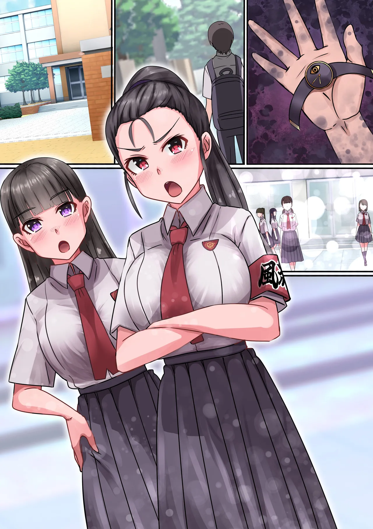 時間停止時計を貰ったので、とりあえず同級生とか風紀委員とかビッチの身体を無抵抗にして遊んでみた。 이미지 번호 31