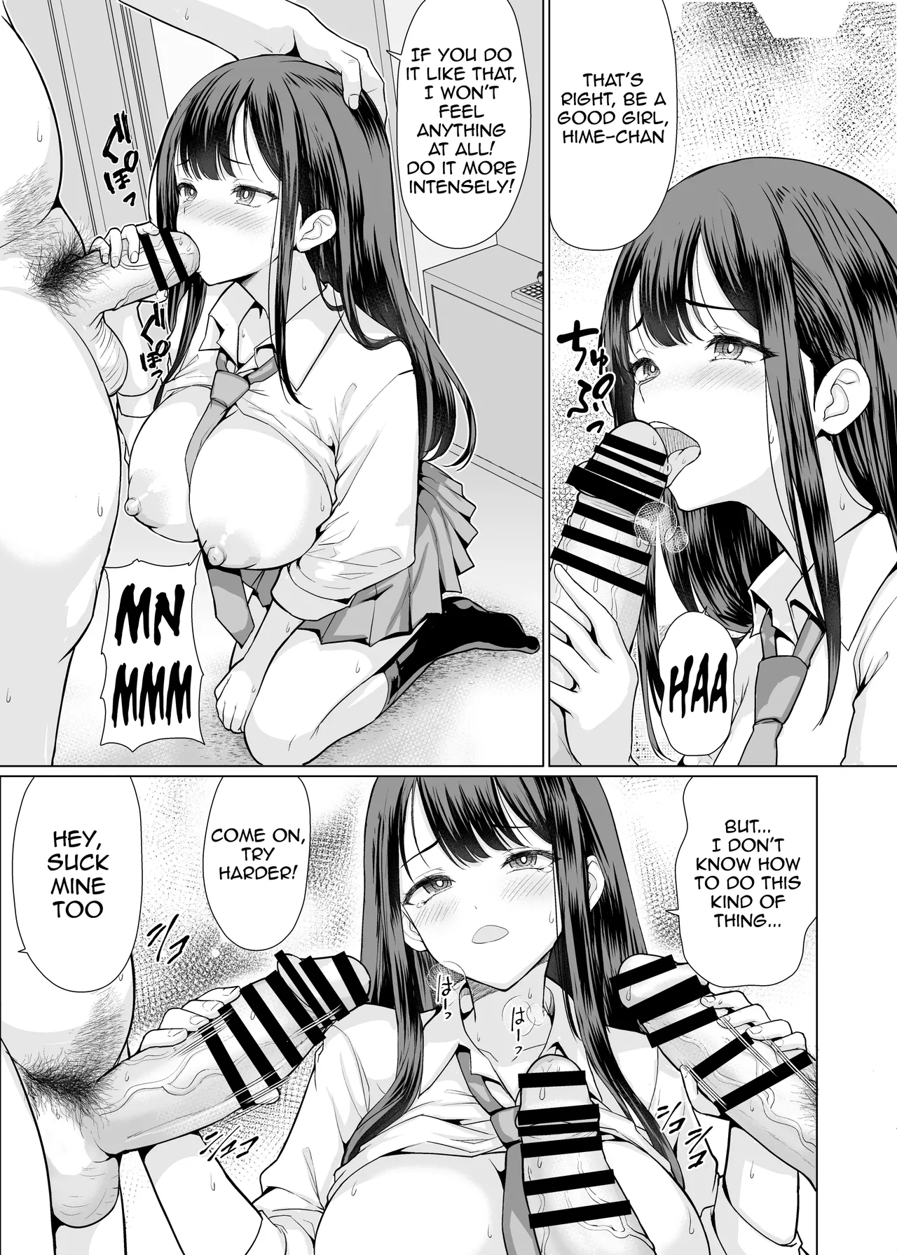 [An-Arc XXX (Hamo)] Kichiku na Oji-san-tachi ni Hamerarete | Fucked by cruel old men [English] [meganekun_tl] [Digital] numero di immagine  23