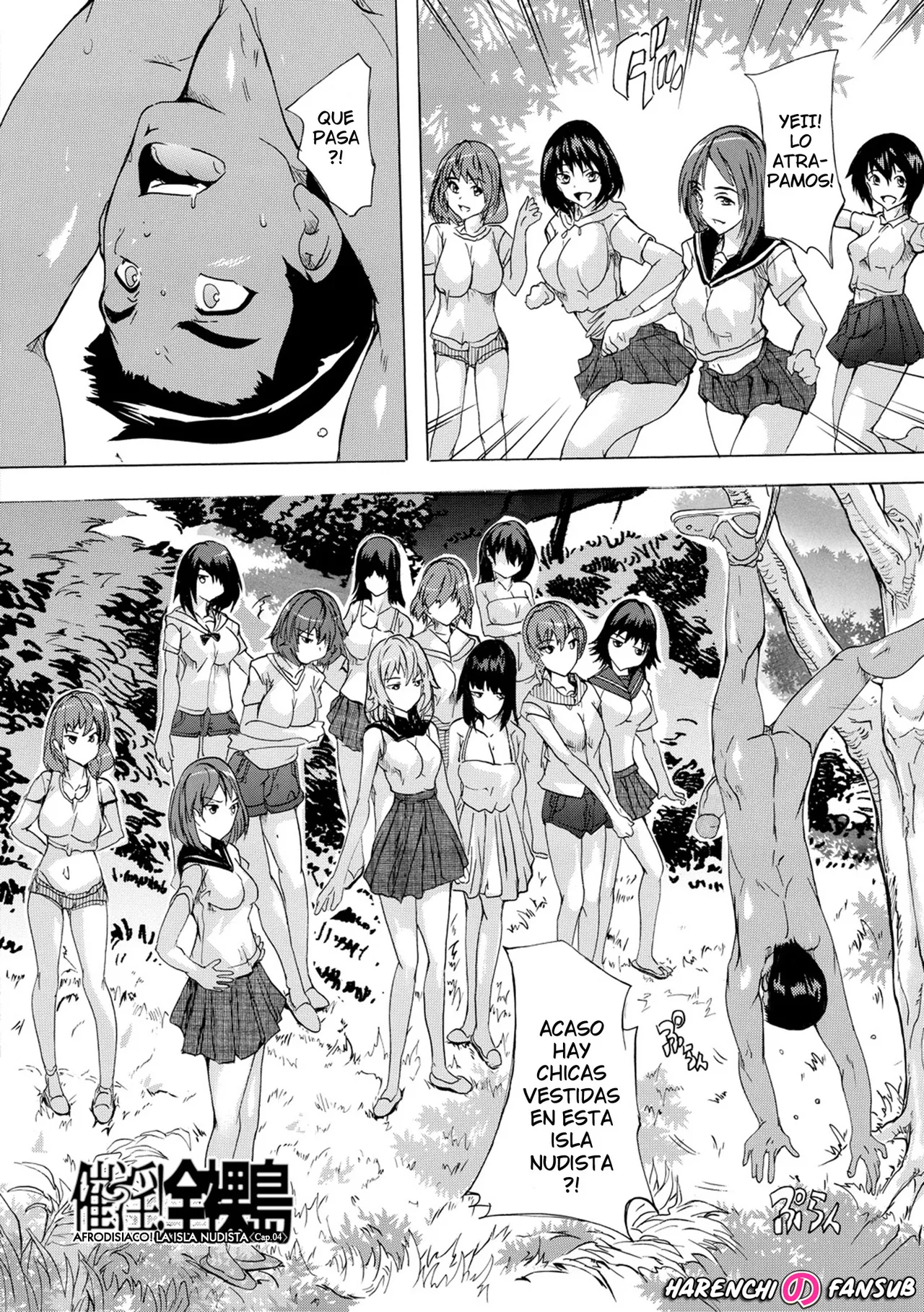 [Natsuka Q-ya] Saiin! Zenra-jima (Chap. 4) | Afrodisiaco! La Isla Nudista (Cap. 4) [Spanish] [Decensored][Digital][Harenchi no Fansub] 图片编号 2