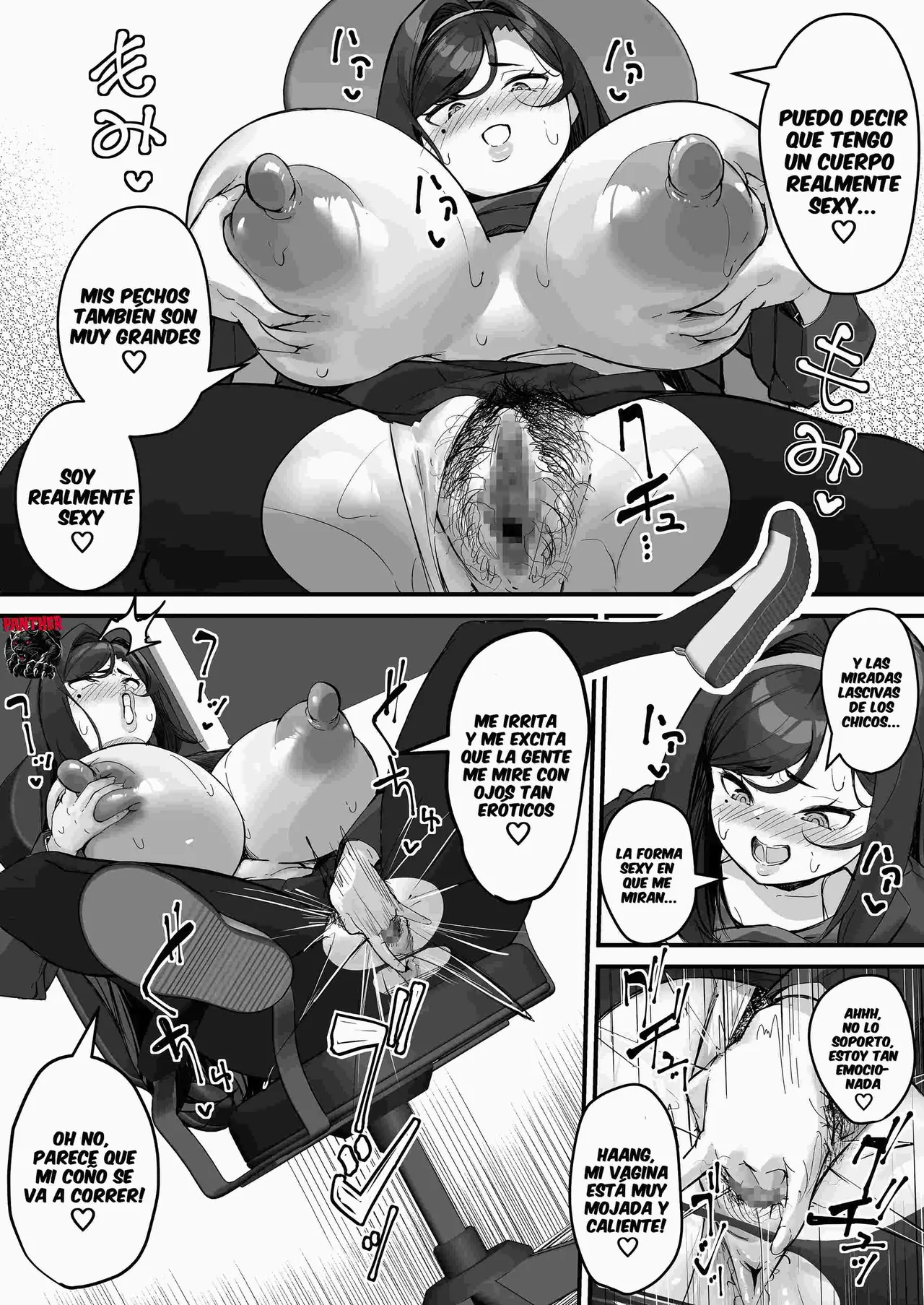 [Baku-π-dou (Kuchi VE)] Dosukebe Seito Kaichou Do-Hentai na Seito Kaichou wa Youmuin no Nikubenki | La presidenta pervertida del consejo estudiantil es la esclava sexual del conserje [Spanish] [Panther Scan] imagen número 13