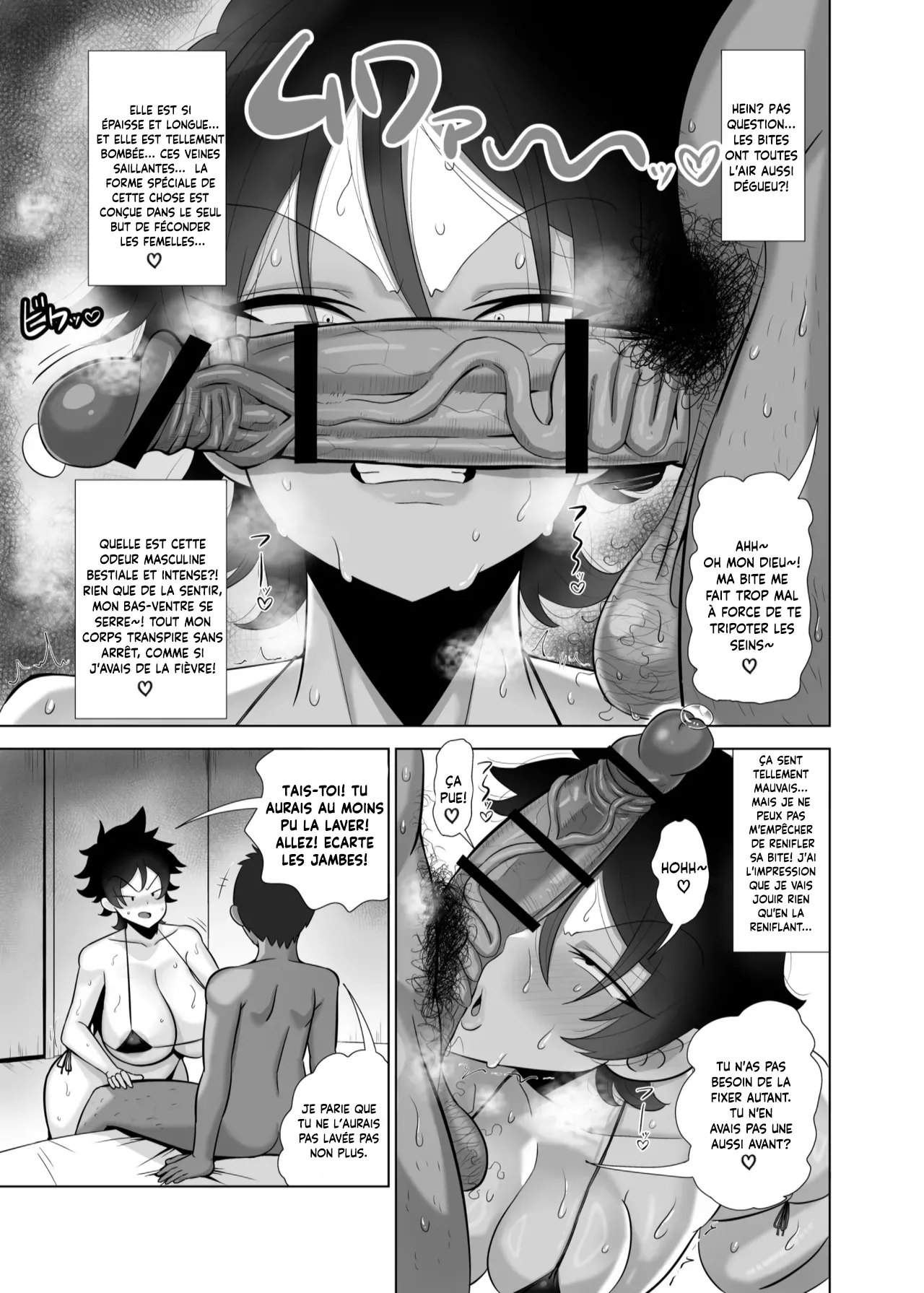 [Tokkuni Tokku (Shamidou Maichimonji)] TS de Mesu ni Natta Ore wa Otoko Tomodachi to Dosukebe Koubi Suru | Je suis devenu une fille à cause du TS et j'ai baisé avec mon pote [french] [pape245] 8eme image