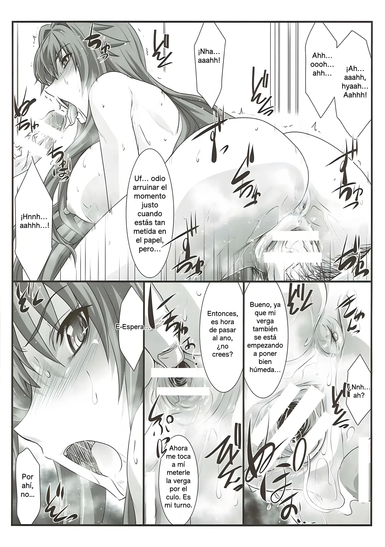 (C92) [STUDIO TRIUMPH (Mutou Keiji)] SPIRAL ZONE DxD (Highschool DxD) [Spanish] numero di immagine  25