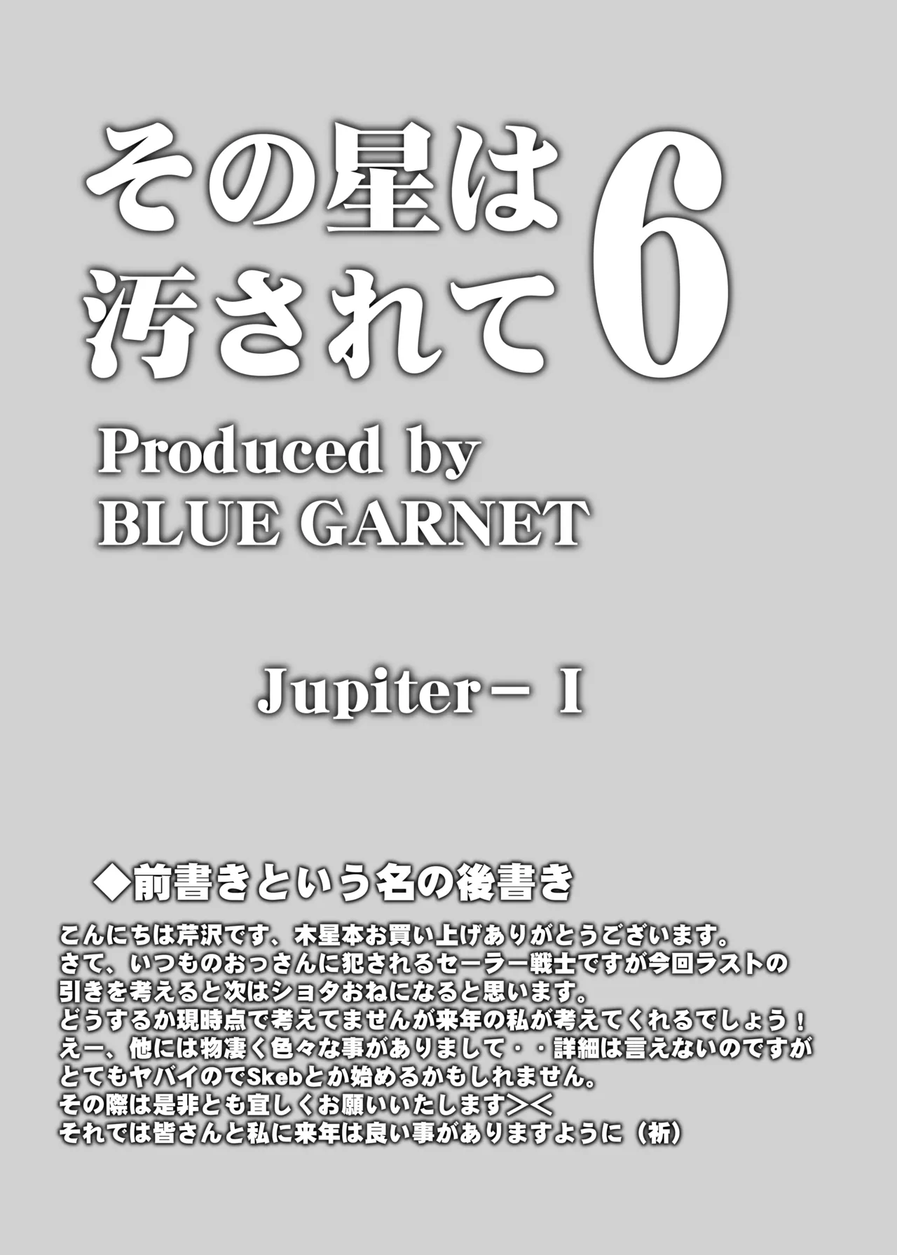 [BLUE GARNET (Serizawa Katsumi)] Sono Hoshi wa Yogosarete 6 (Bishoujo Senshi Sailor Moon) [Chinese] [光阴个人汉化] [Digital] 이미지 번호 5