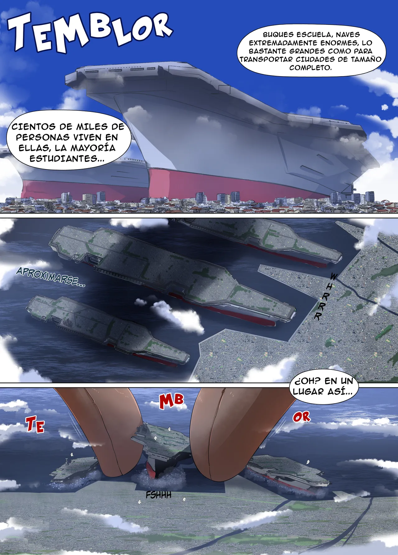 [Ochikonium (Terada Ochiko)] Giga Shiporin (Girls und Panzer) [Spanish] image number 2