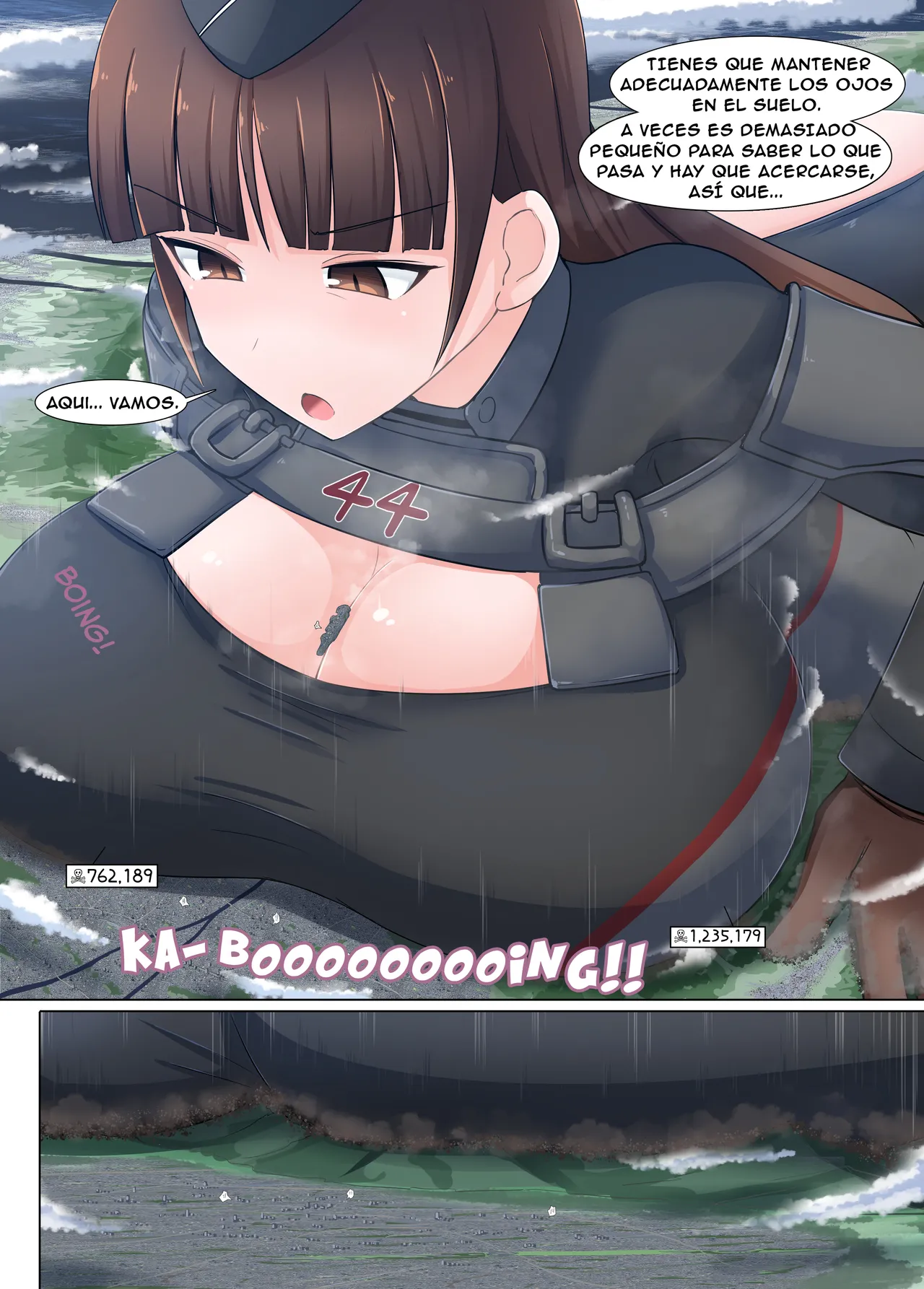 [Ochikonium (Terada Ochiko)] Giga Shiporin (Girls und Panzer) [Spanish] image number 11