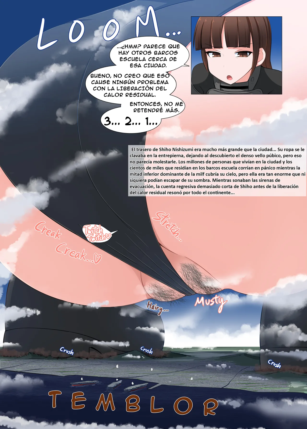 [Ochikonium (Terada Ochiko)] Giga Shiporin (Girls und Panzer) [Spanish] image number 15