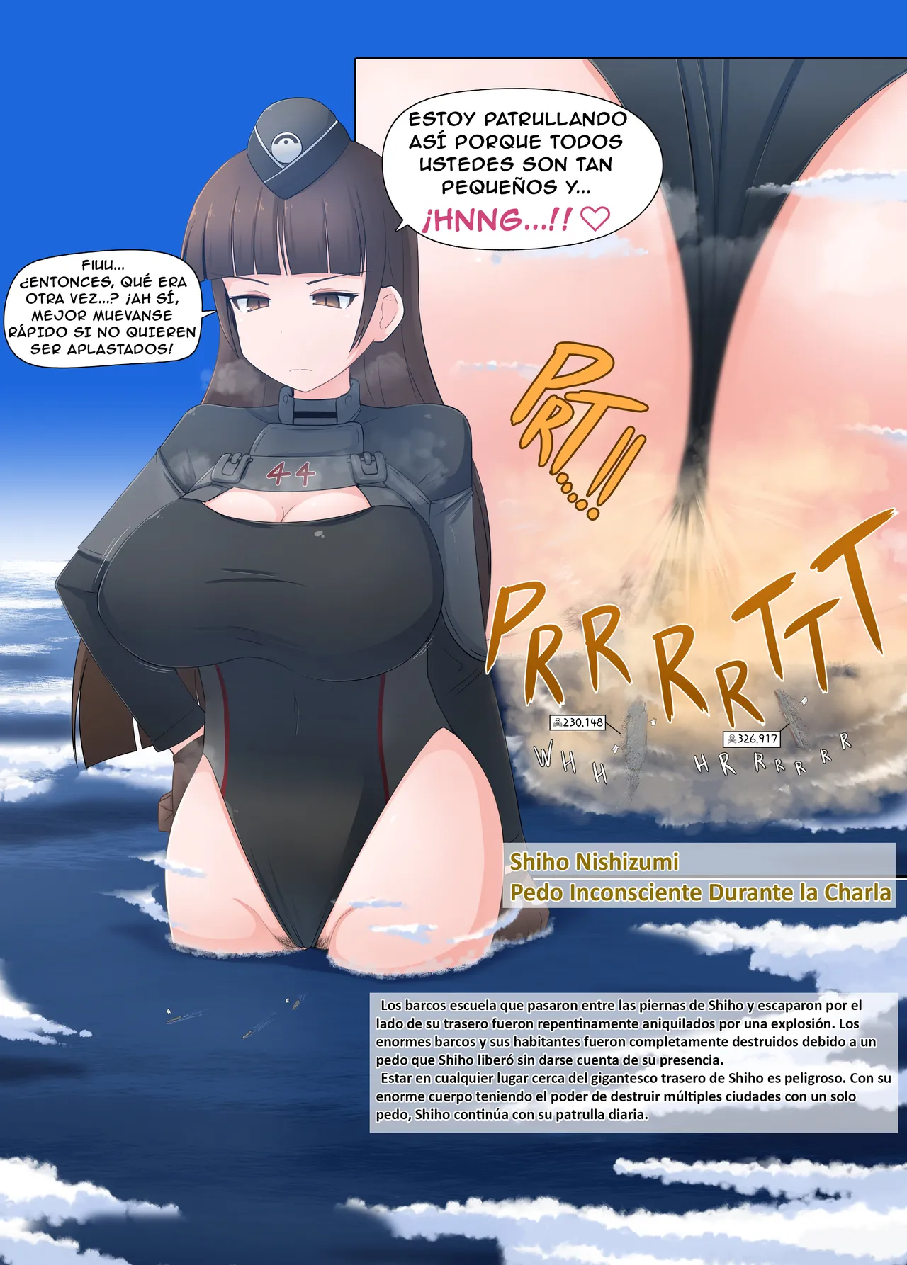 [Ochikonium (Terada Ochiko)] Giga Shiporin (Girls und Panzer) [Spanish] image number 20