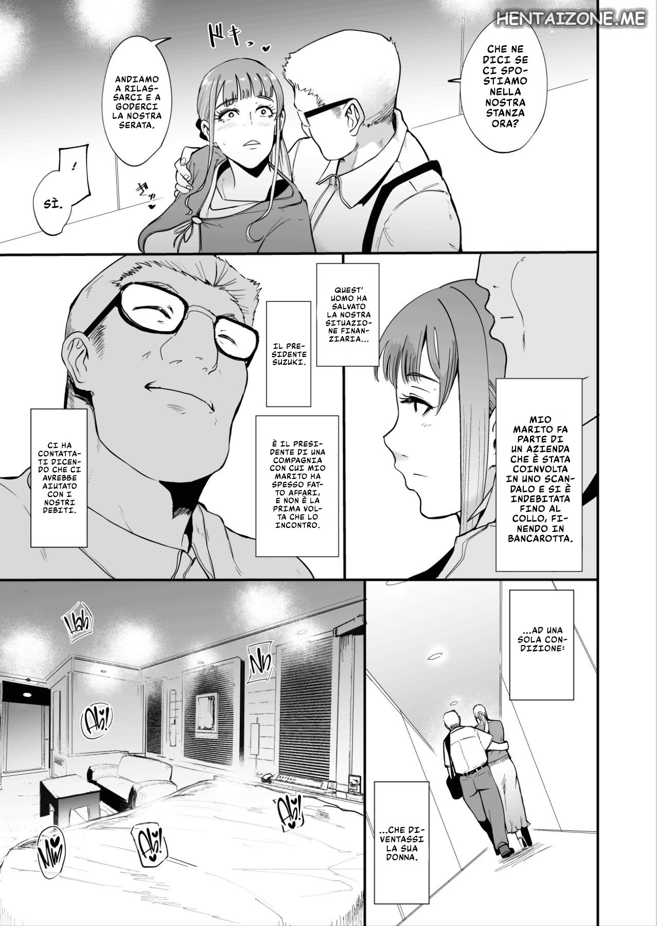 [SOUND MILK (Otochichi)] Fella Mask Fujin | Pompini in Maschera per Mia Moglie [Italian] image number 5