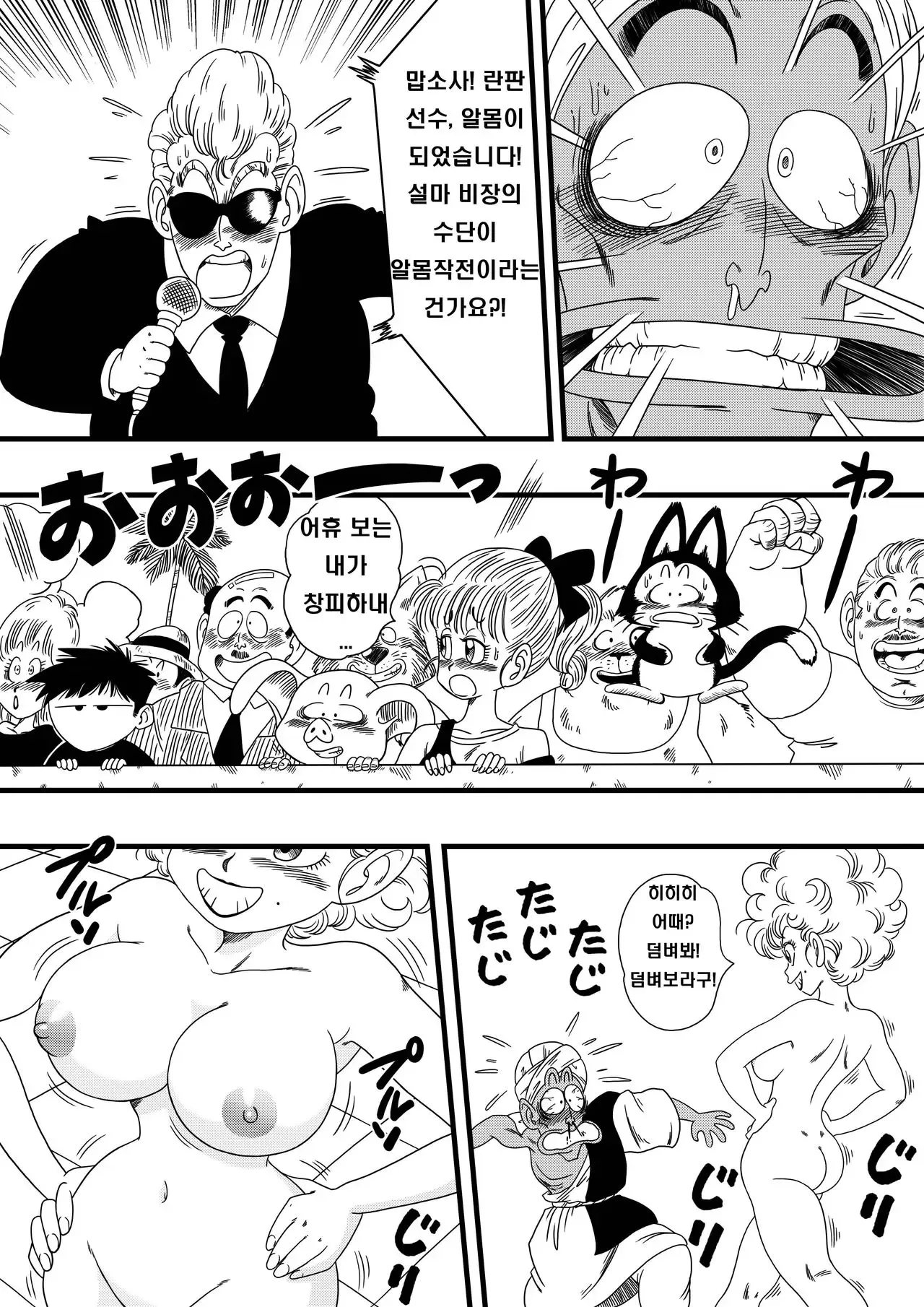 [Yamamoto] NAM VS RANFAN | 나무 VS 란판 (Dragon Ball) [Korean] [Decensored] image number 5