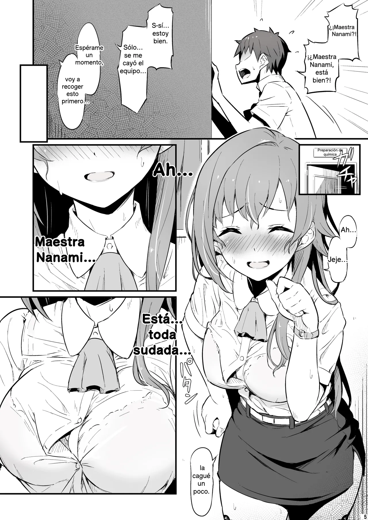 [Pirokobo (Piro)] El pecado del laboratorio de química image number 6
