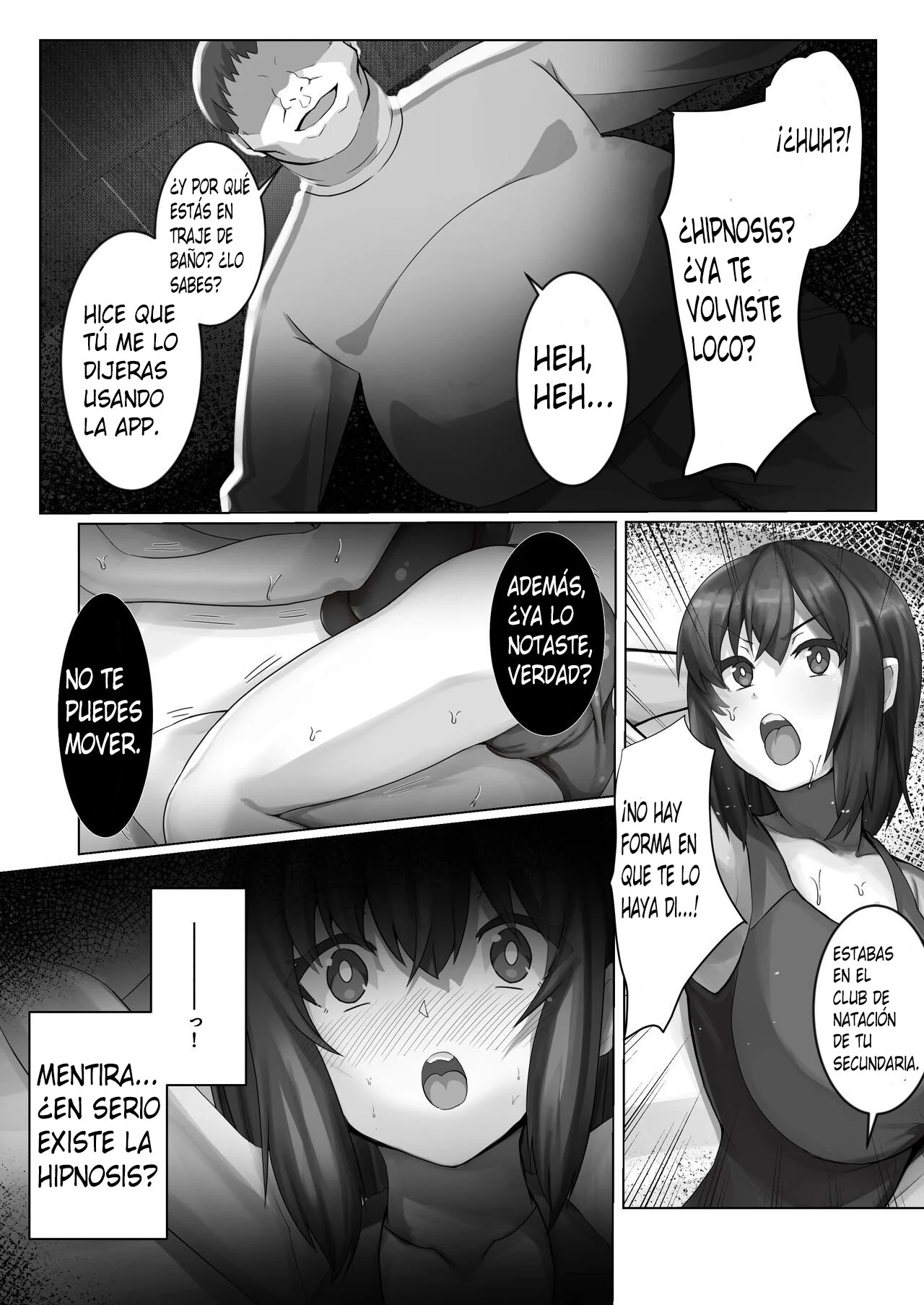 [Lutein] Sairin JD 2｜Hipnotizando a Mi Vecina Universitaria Capítulo 2 [Spanish] [Hamsterballs] image number 7