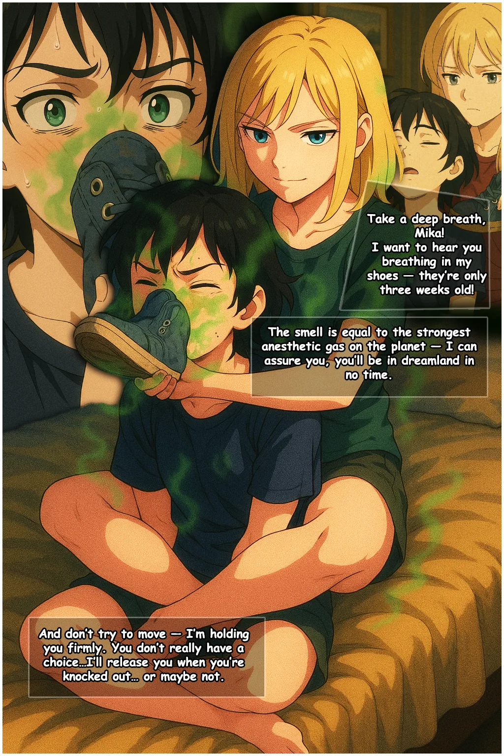 Dawofwar Caption smell fetish изображение № 6