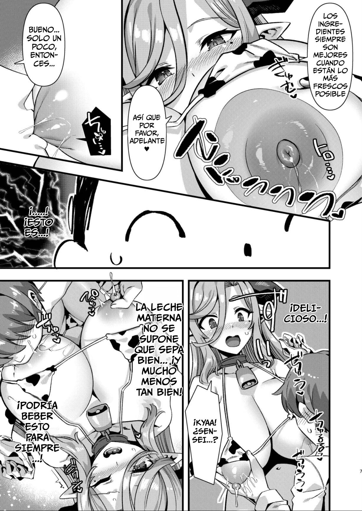 [Harigane Shinshi Doumei (Harigane Shinshi)] Gehenna Gakuen Kyuushoku-bu Ushimaki Nyuugyou｜Gehenna Gakuen Club de Almuerzos Escolares La Leche de Ushimaki (Blue Archive) [Spanish] [ZeriiFawny Scan] [Digital] numero di immagine  6