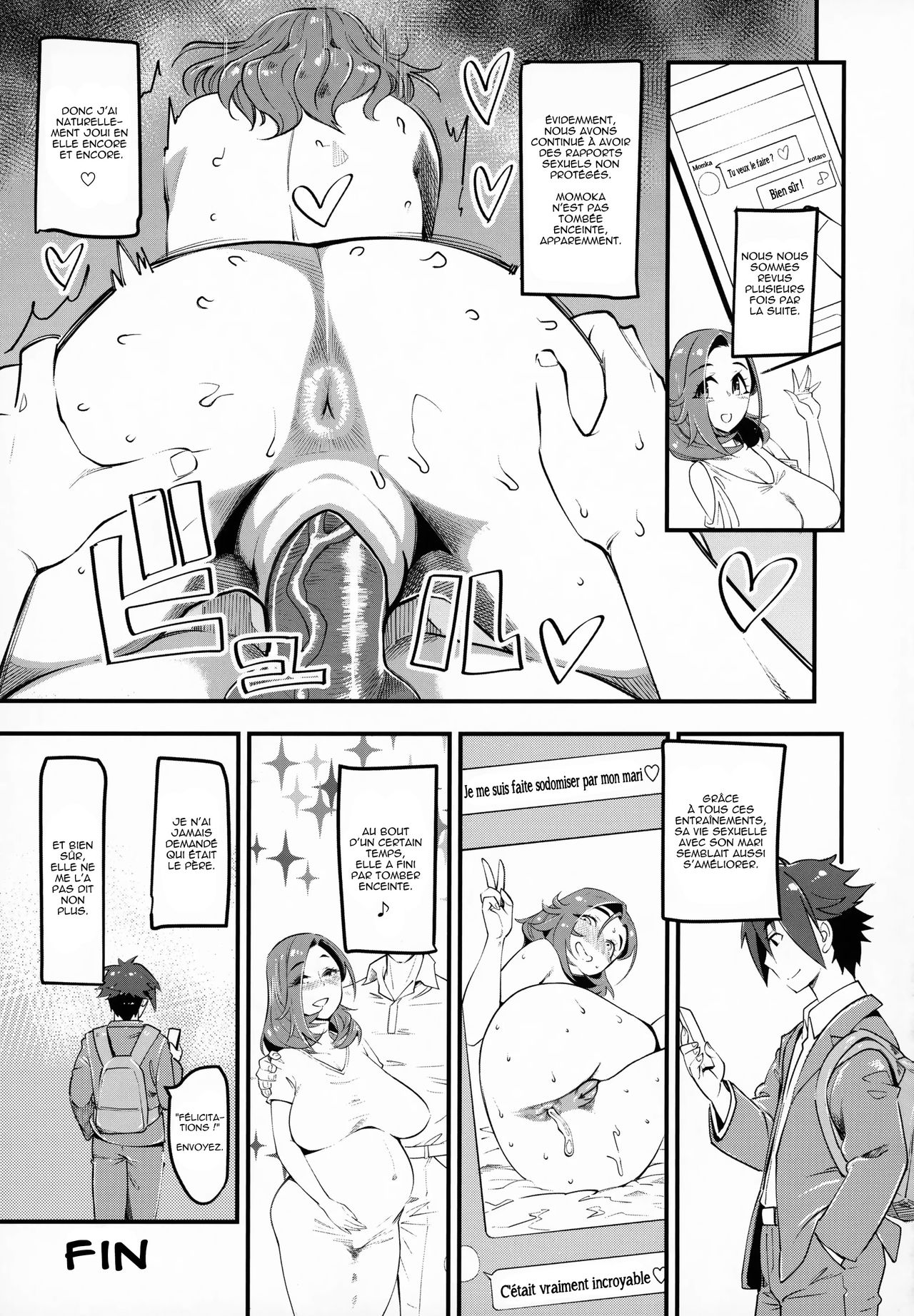 (C95) [Hi-Per Pinch (clover)] Hitozuma Moto Doukyuusei to Namachuu [French] imagen número 32