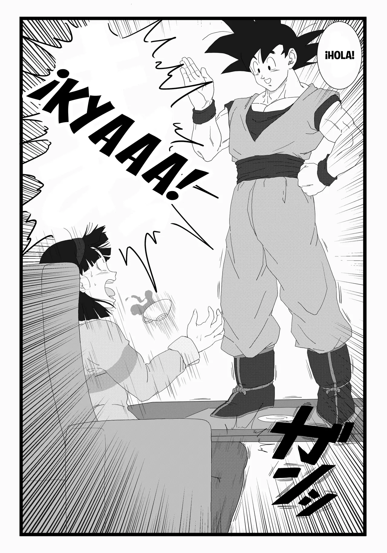 [Hazama-Null] Videl x Goku (Dragon Ball Super) [Spanish][RinkanClub] numero di immagine  2