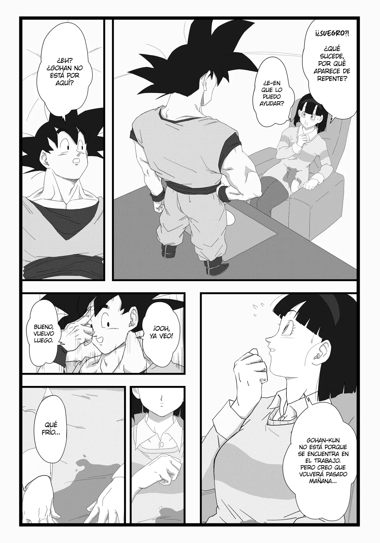 [Hazama-Null] Videl x Goku (Dragon Ball Super) [Spanish][RinkanClub] numero di immagine  3