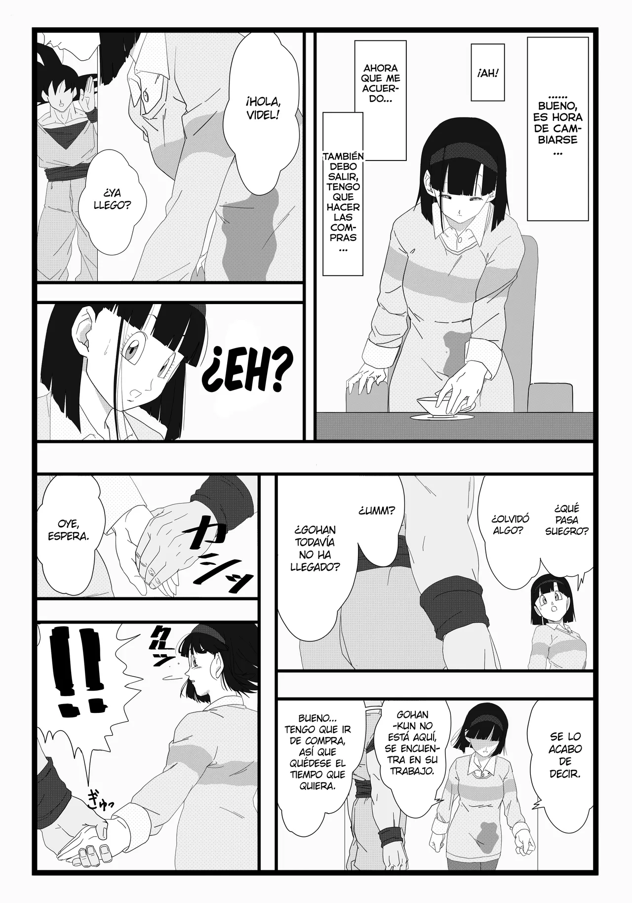 [Hazama-Null] Videl x Goku (Dragon Ball Super) [Spanish][RinkanClub] numero di immagine  4