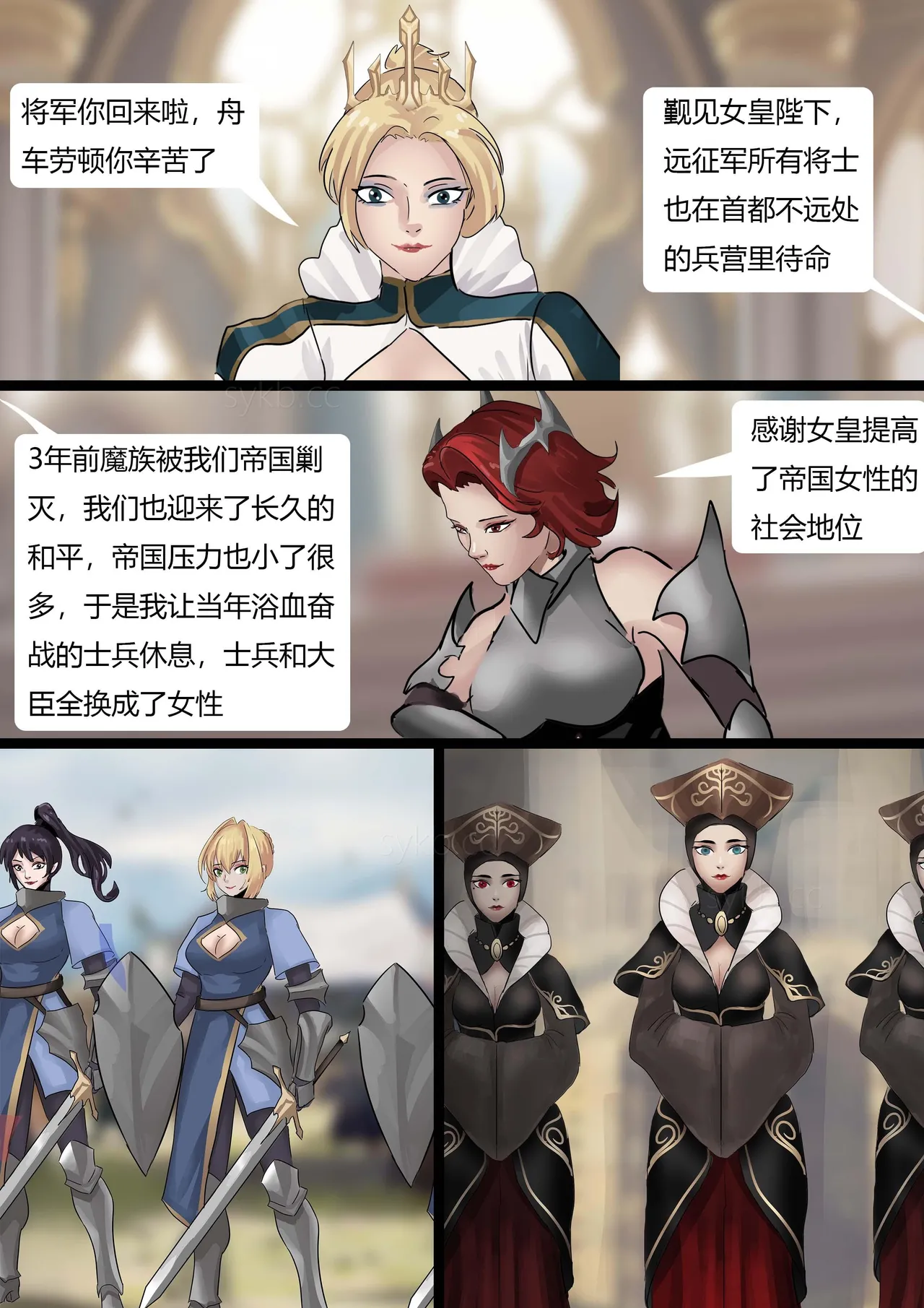 [King] 强大魔王中陷阱-帝国篇 01-03 图片编号 7