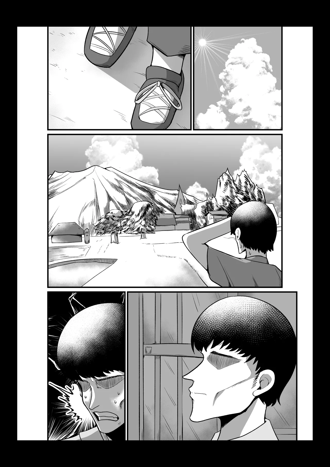 [Atelier TODO (ZIRAN)] お下品爆乳×超ムチムチデカ尻×どすけべW痴女〜ど田舎の夏は暑すぎてみんなおバカに汗だくゴリオホ性交しているお話〜 이미지 번호 50