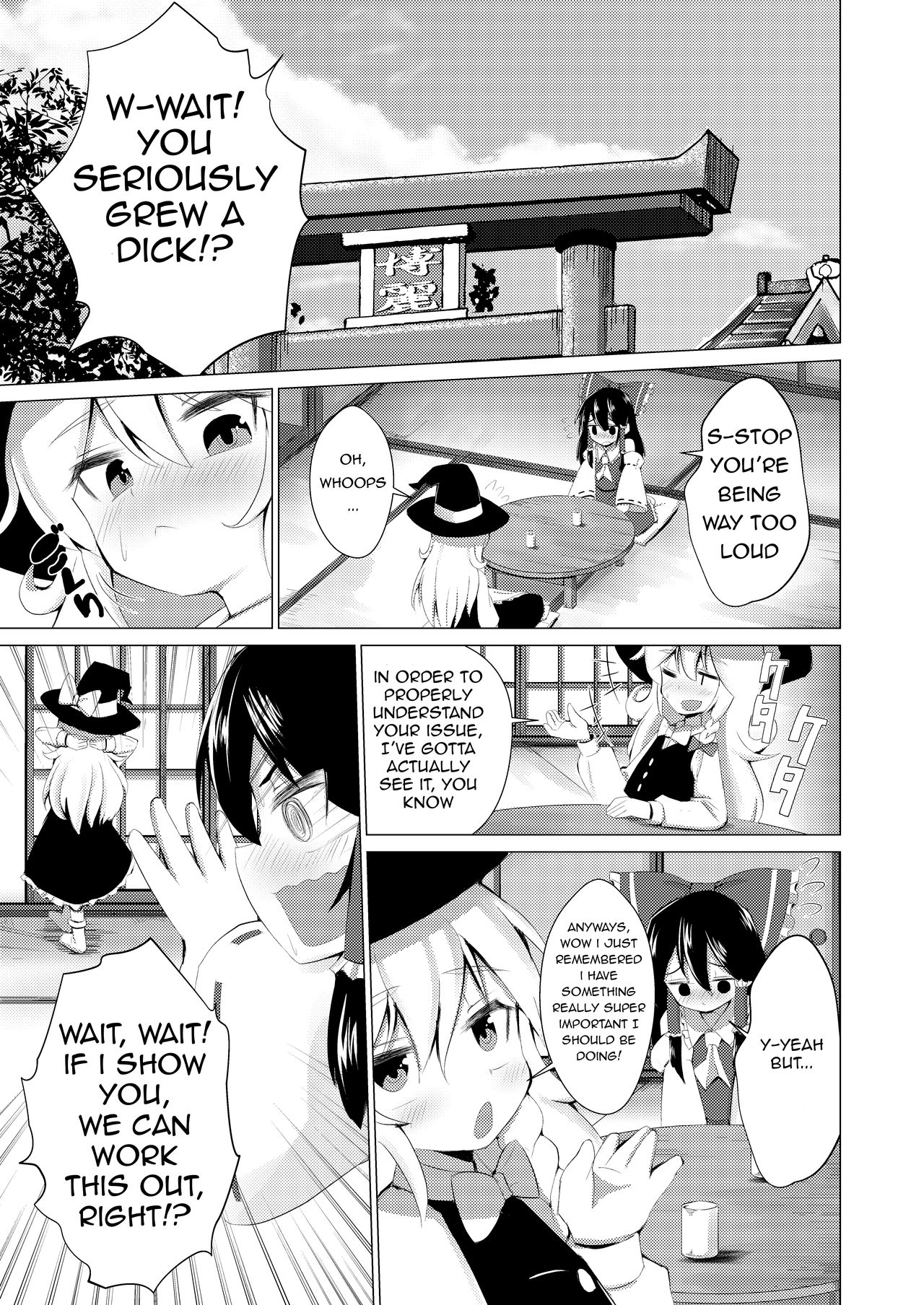 [NO Sumo KING (Suzan)] Haeta | It Grew (Touhou Project) [English] [Ralmari] [Digital] 图片编号 4