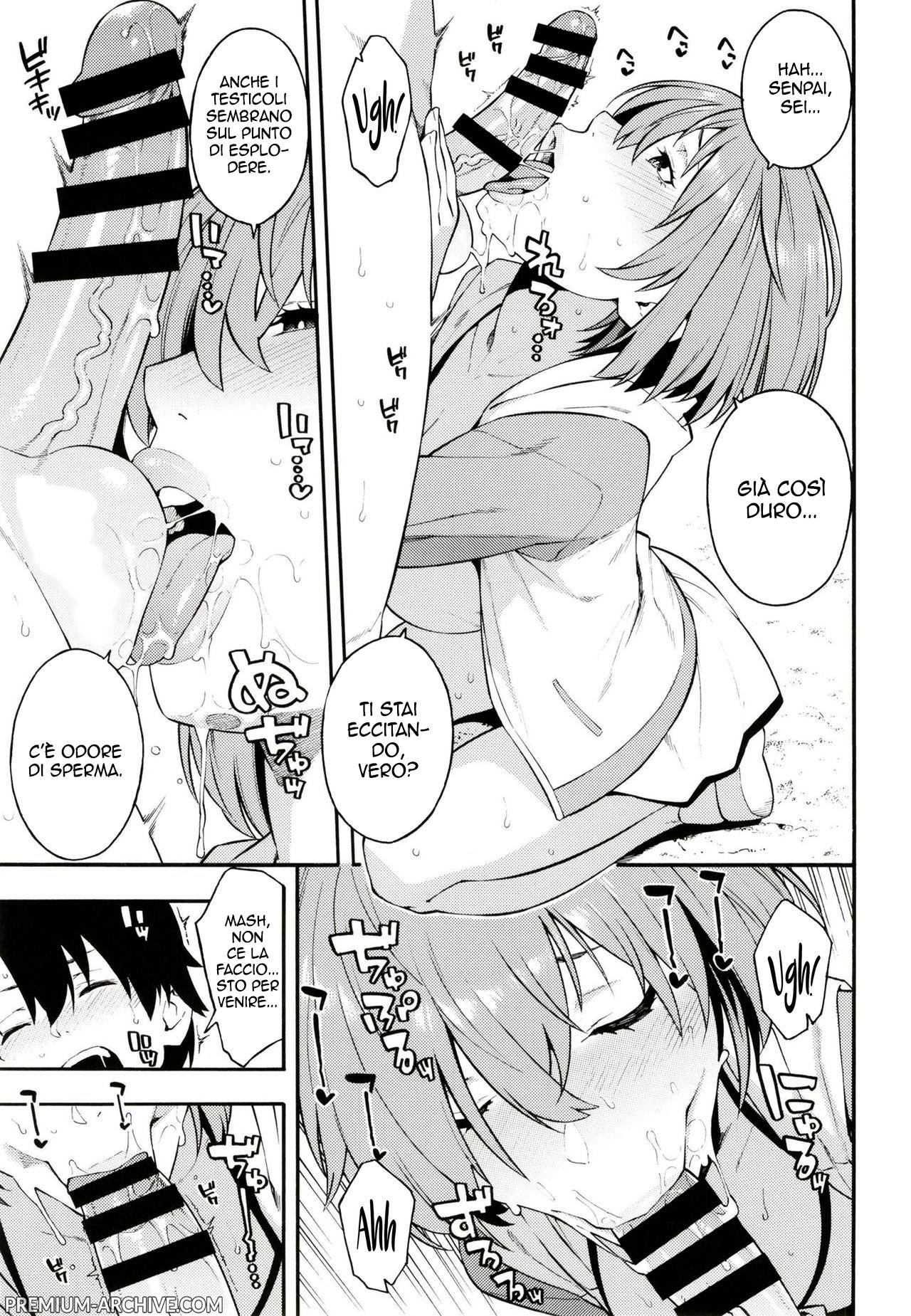 [SOLID AIR (Zonda)] Senpai, Natsu desu. | Senpai , È Estate... (Fate/Grand Order) [Italian] [Digital] 画像番号 5