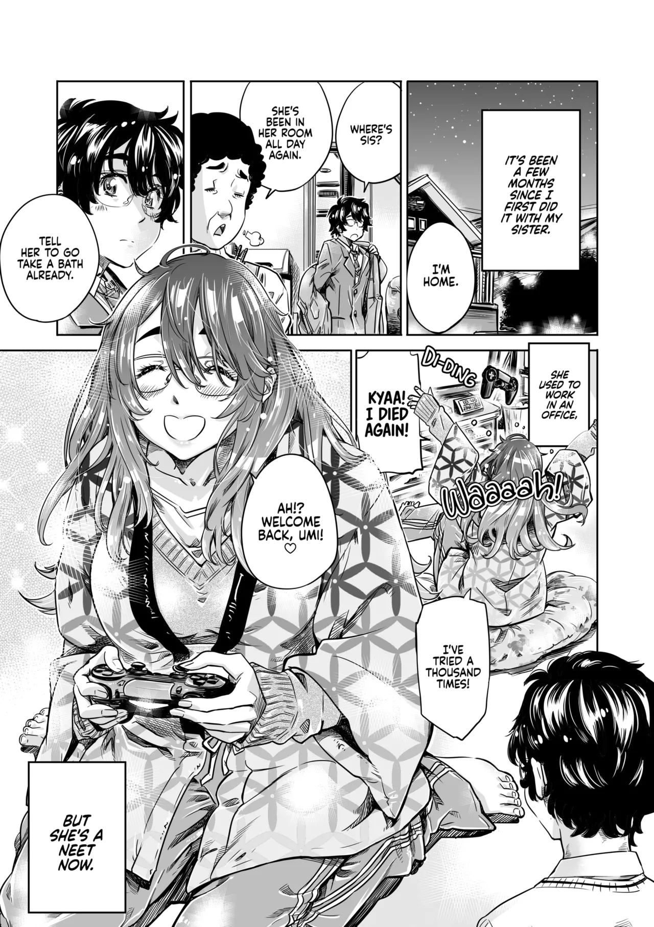 [Burning Shimai (MARUTA)] She's My Oneechan, but She's Just Pampering Me a Bit, so It's Okay 2 [English] {2d-market.com} [Decensored] [Digital] изображение № 2