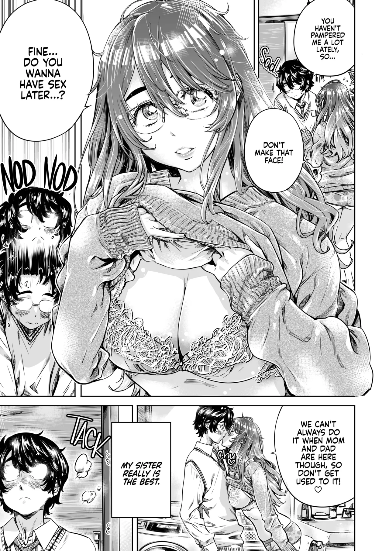 [Burning Shimai (MARUTA)] She's My Oneechan, but She's Just Pampering Me a Bit, so It's Okay 2 [English] {2d-market.com} [Decensored] [Digital] изображение № 4