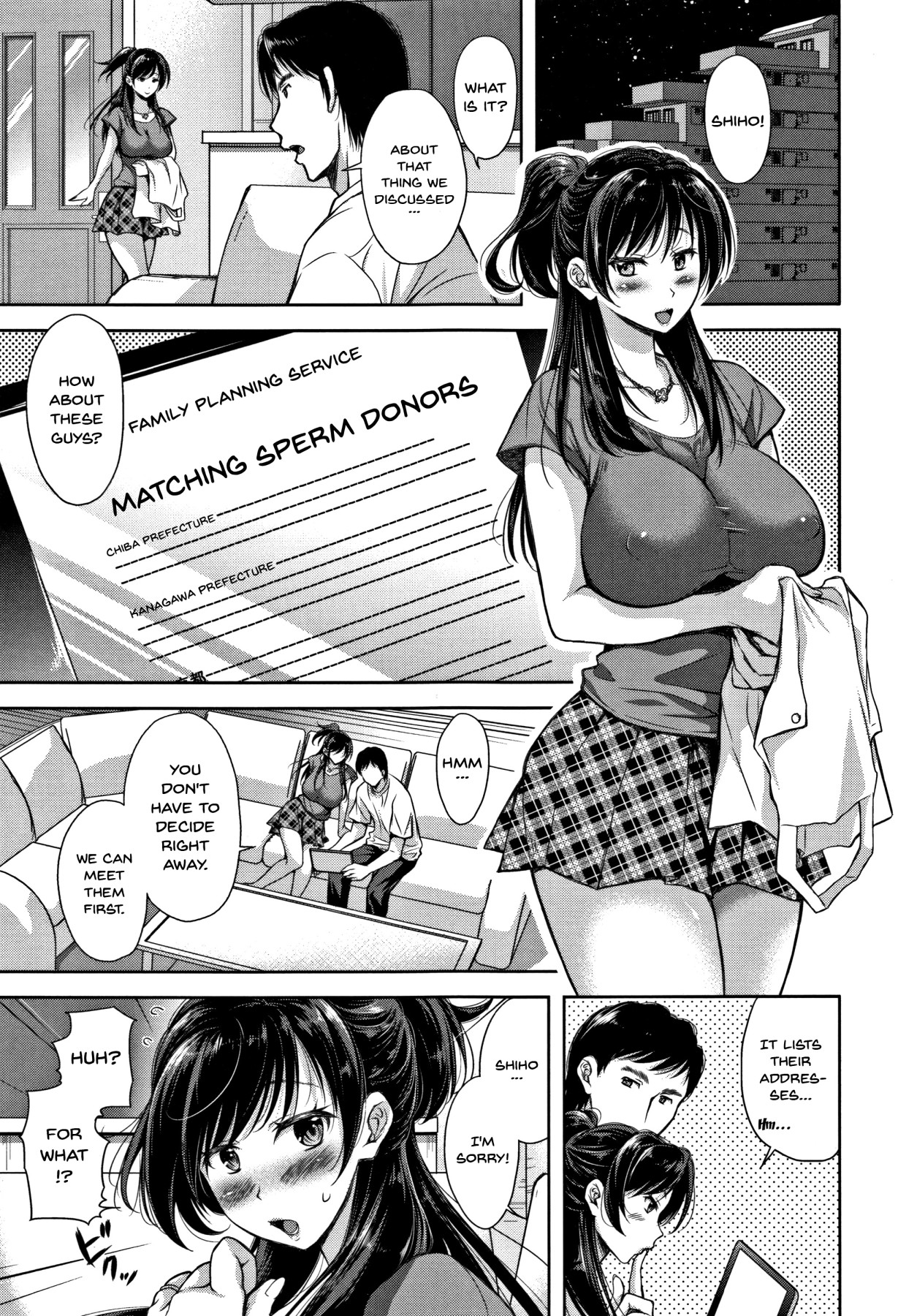 [Shirono Mahiro] Tsumatorare | Wife Taking Ch. 1 [English] {Doujins.com} 7eme image