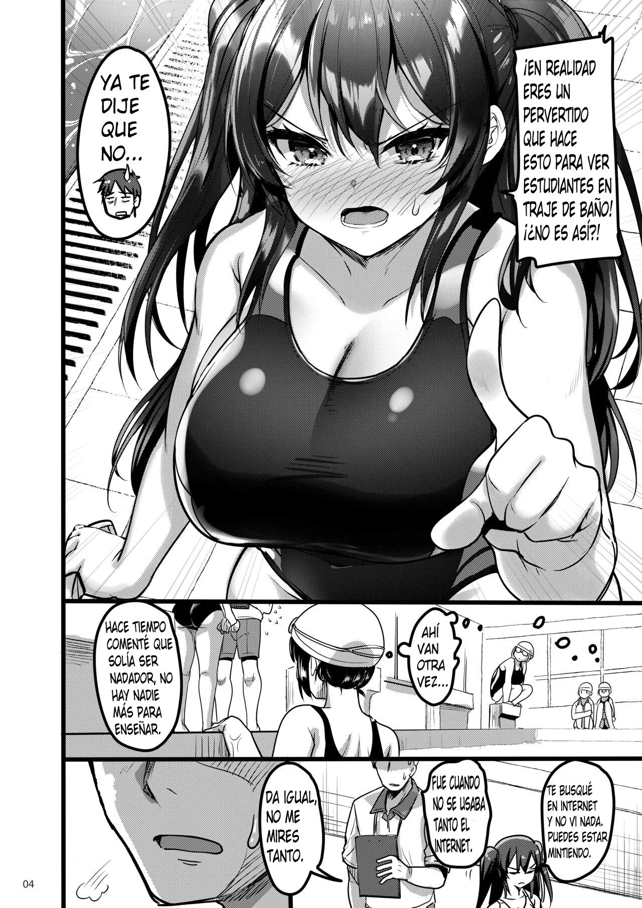 [65535th Avenue. (Akahito)] Jibun ni dake Atari ga Tsuyoi Seito ni Saiminjutsu o Kaketa Hanashi｜La Historia de Cómo Hipnoticé a una Estudiante que sólo era Mala Conmigo [Spanish] [Hamsterballs] [Digital] image number 3