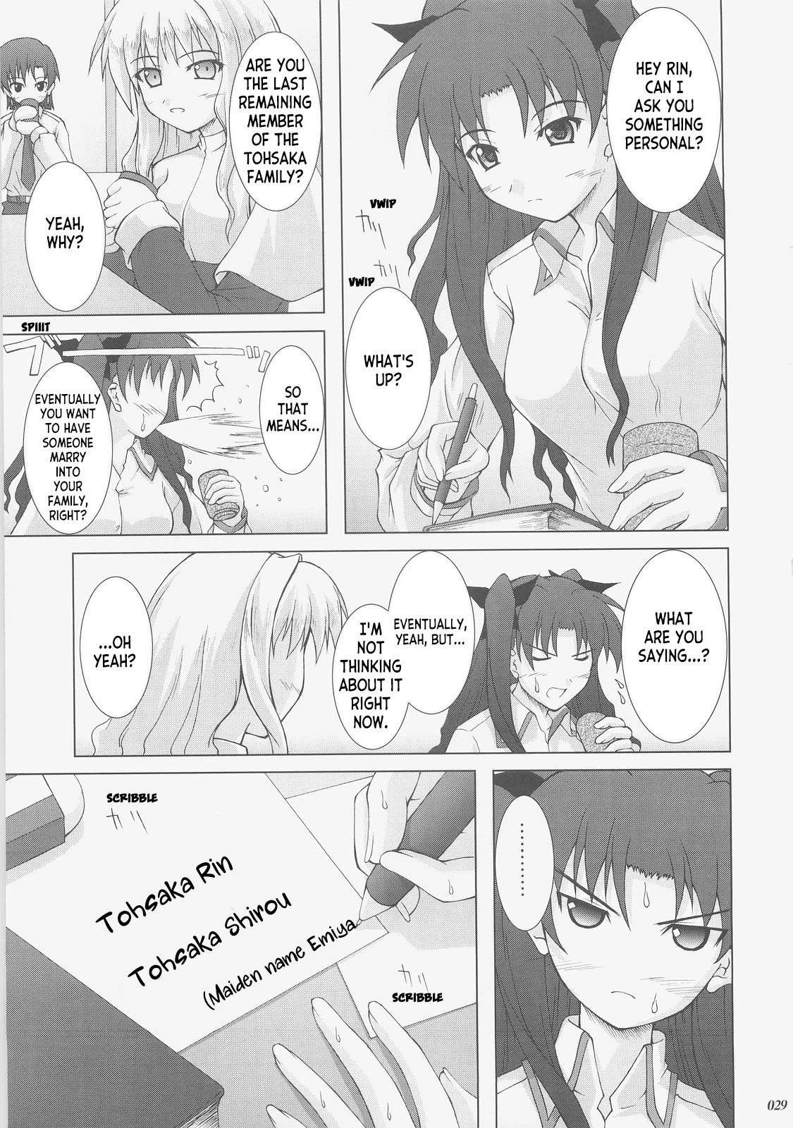 (C73) [SEITOKAISHITSU (Akimoto Dai)] Kaiki Gesshoku | Regressive Eclipse (Tsukihime, Fate/stay night) [English] [ianuela] изображение № 28