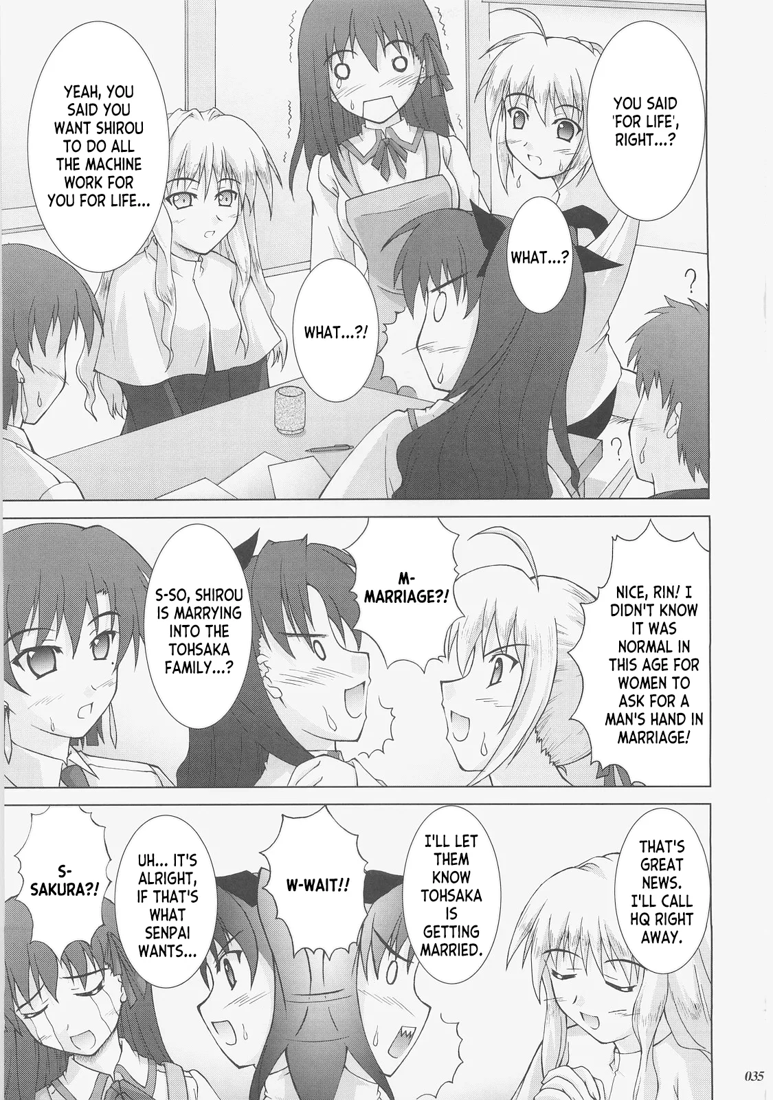 (C73) [SEITOKAISHITSU (Akimoto Dai)] Kaiki Gesshoku | Regressive Eclipse (Tsukihime, Fate/stay night) [English] [ianuela] изображение № 34