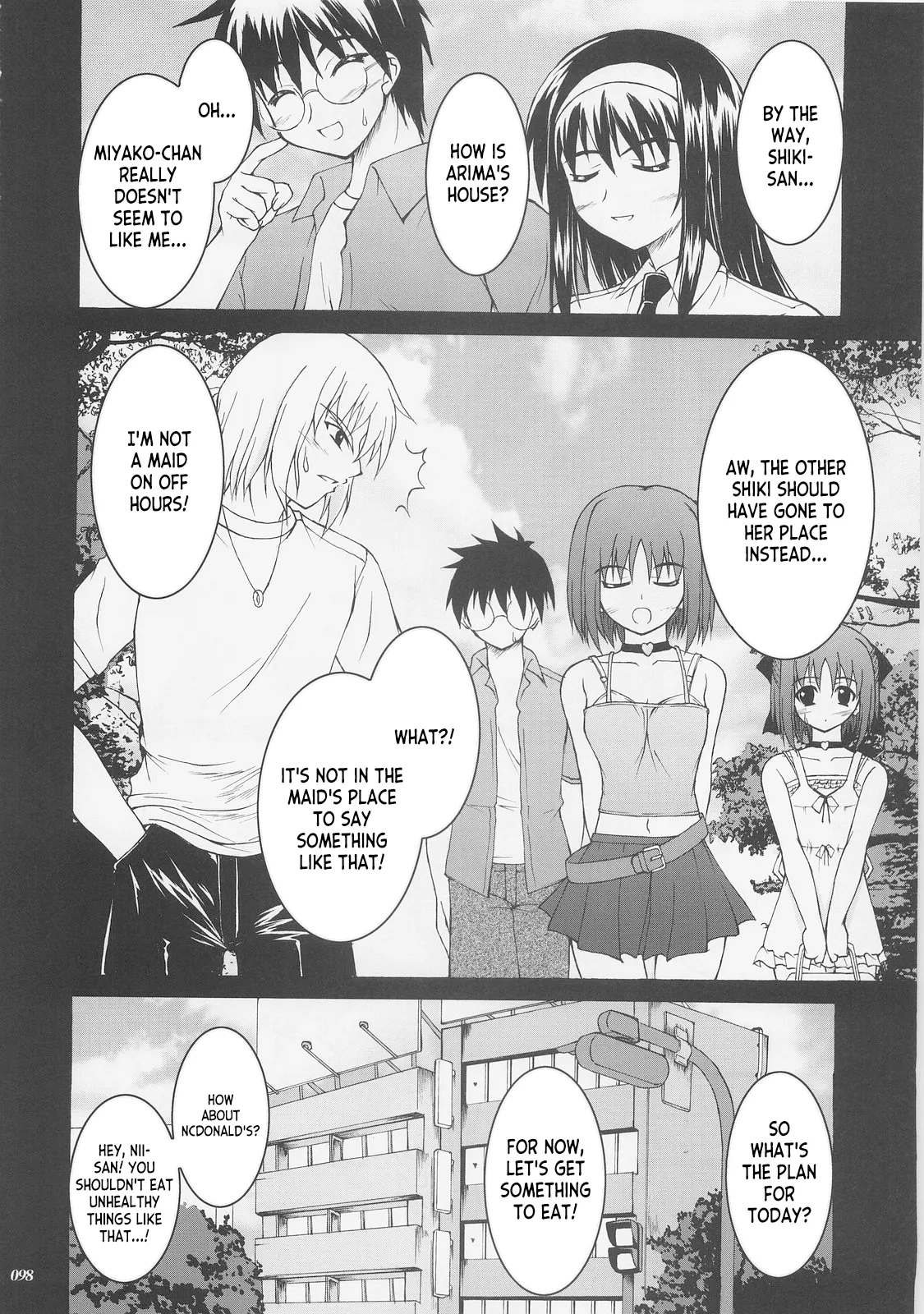 (C73) [SEITOKAISHITSU (Akimoto Dai)] Kaiki Gesshoku | Regressive Eclipse (Tsukihime, Fate/stay night) [English] [ianuela] изображение № 97