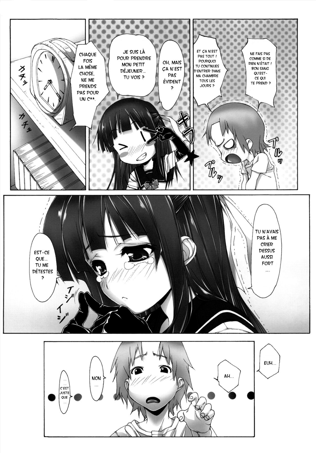 (C78) [Kudamono Monogatari (Kuroishi Ringo)] Yuujo [French] 6eme image