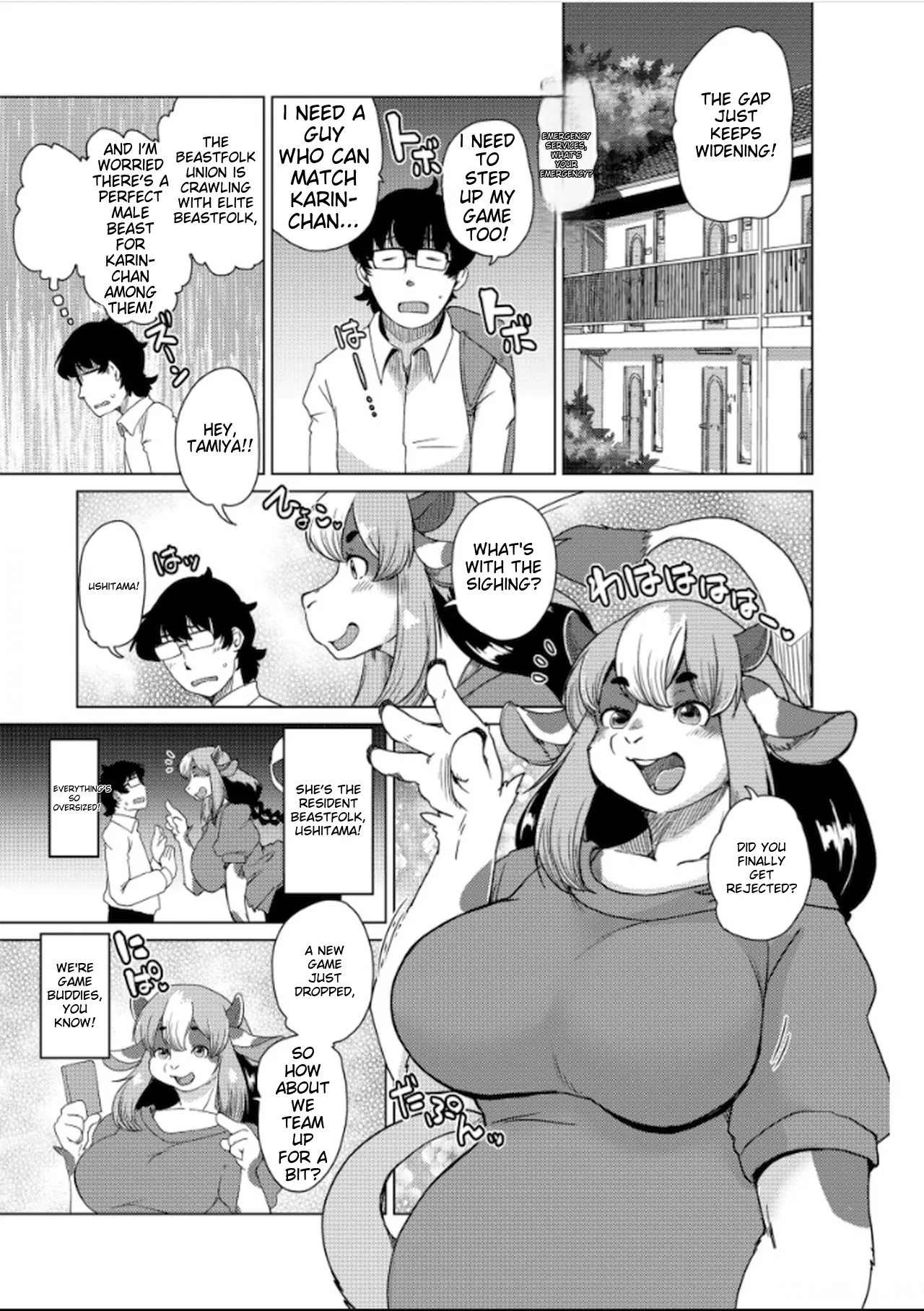 [Setouchi Kurage] Juujin Apart Tokoharusou e Youkoso! Ch. 6 eng MTL Bildnummer 5