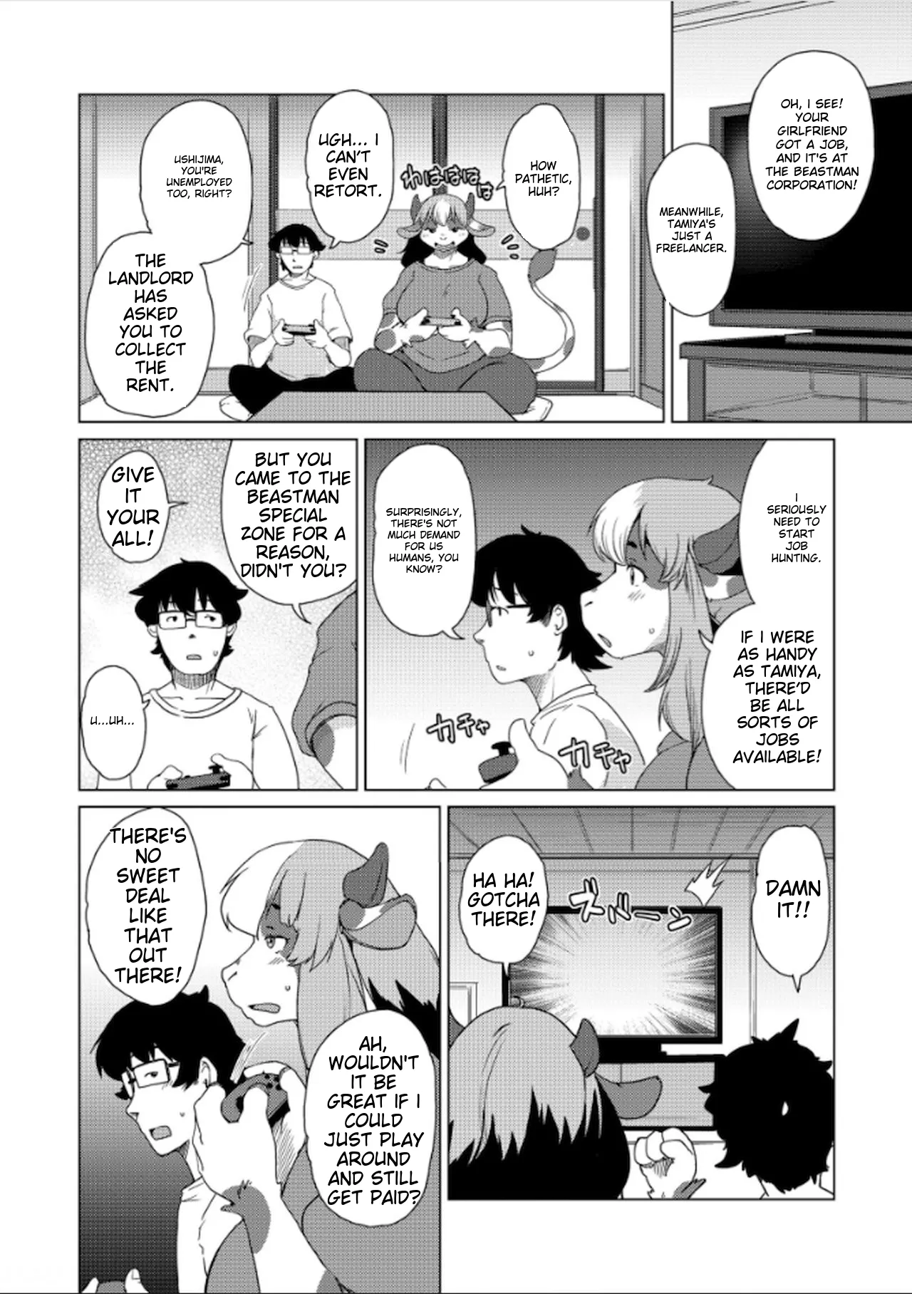 [Setouchi Kurage] Juujin Apart Tokoharusou e Youkoso! Ch. 6 eng MTL Bildnummer 6