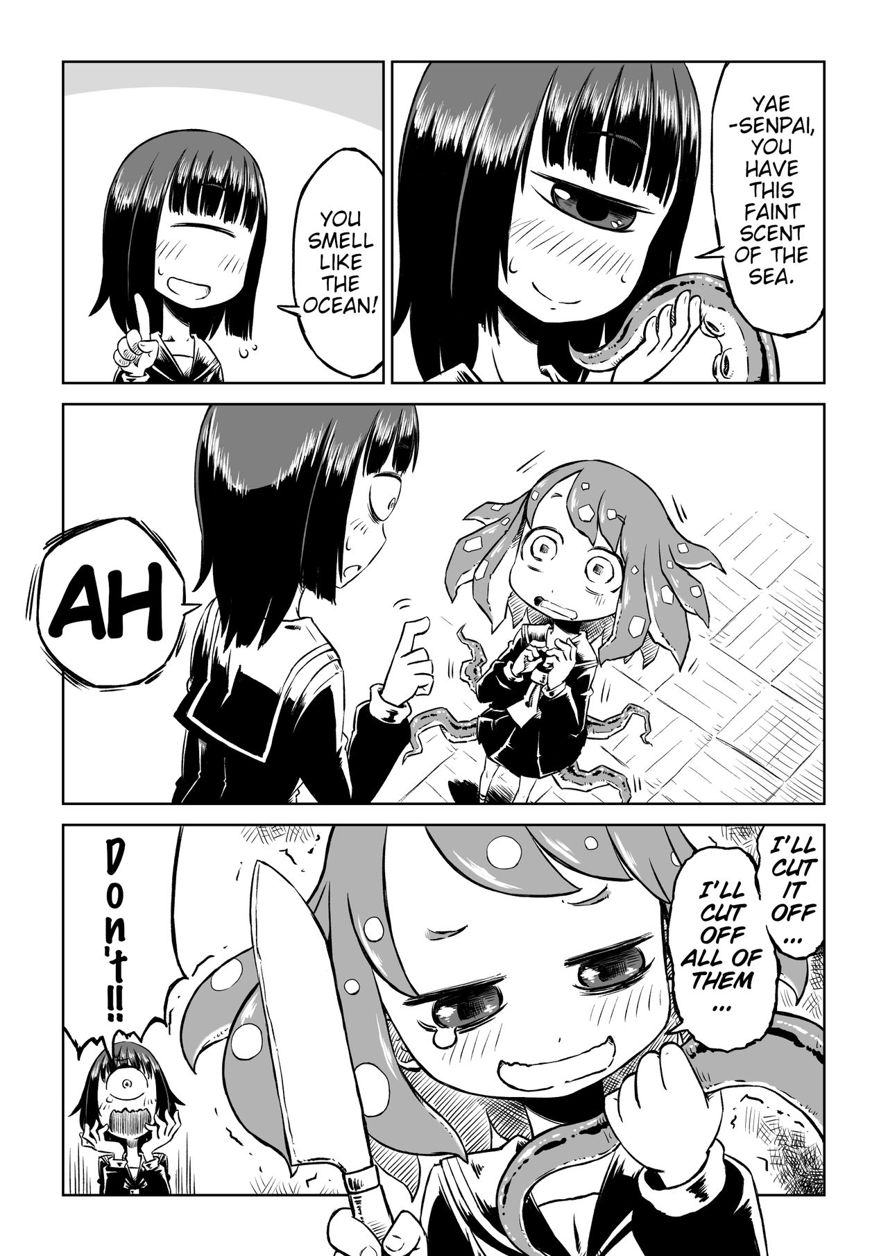 [Sondake. (SoN)] Tako Musume to Tangan Musume ga XX Suru dake. [English] =Fureta7= [Digital] numero di immagine  9